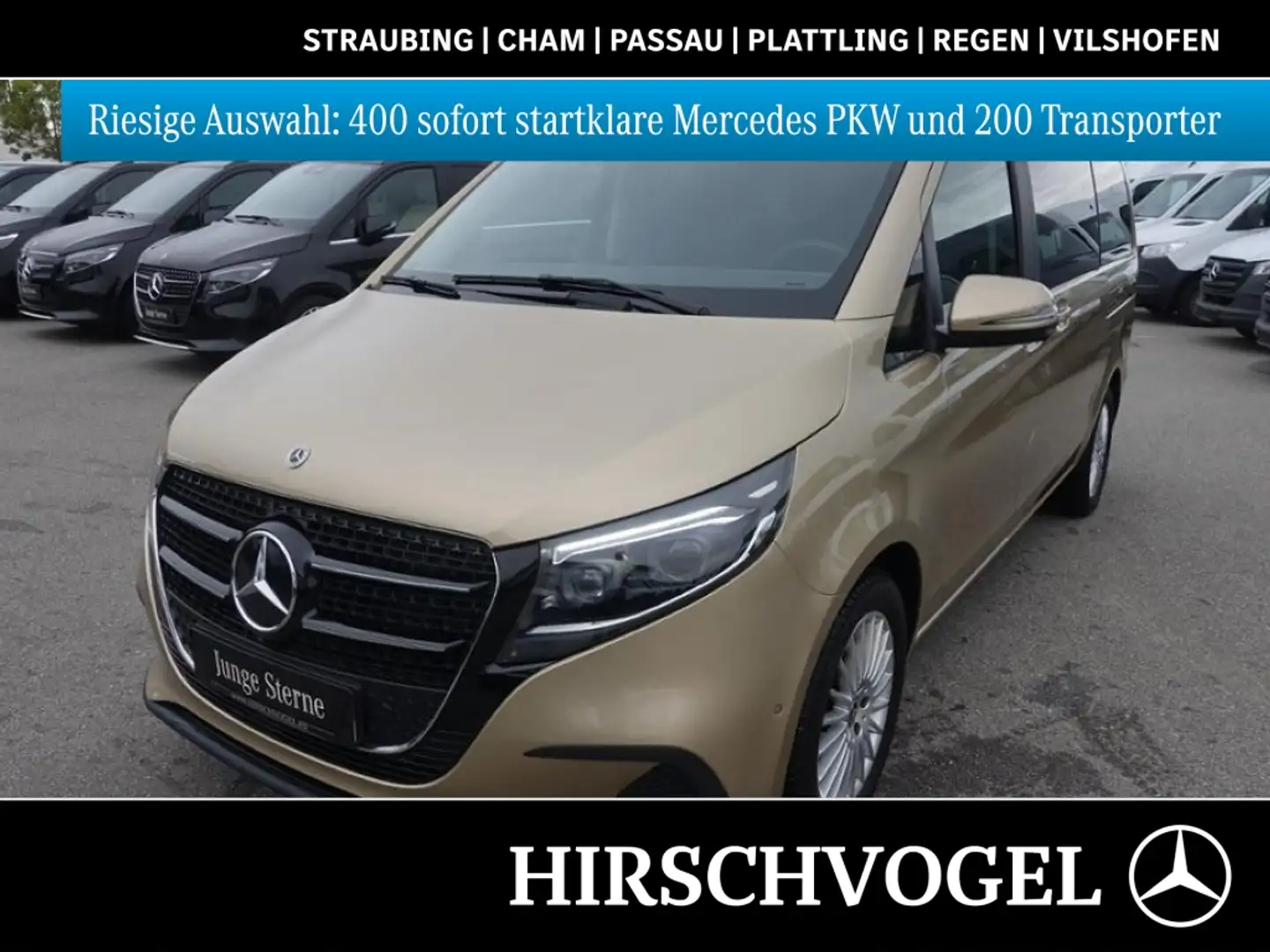 Mercedes-Benz V 220 d STYLE lang MOPF 7-Sitzer Distronic AHK Gold - 1