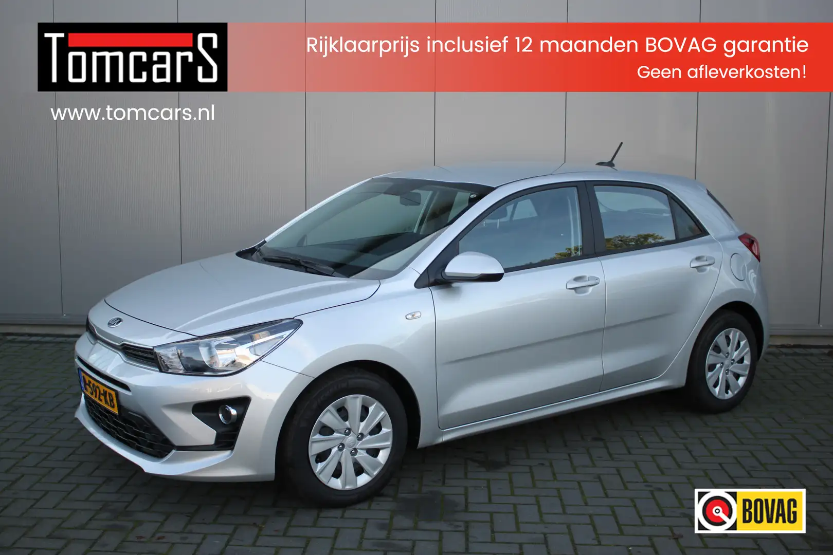 Kia Rio 1.2I 83PK ComfortLine Airco/Bluetooth/Parkeerhulp/ Grijs - 1