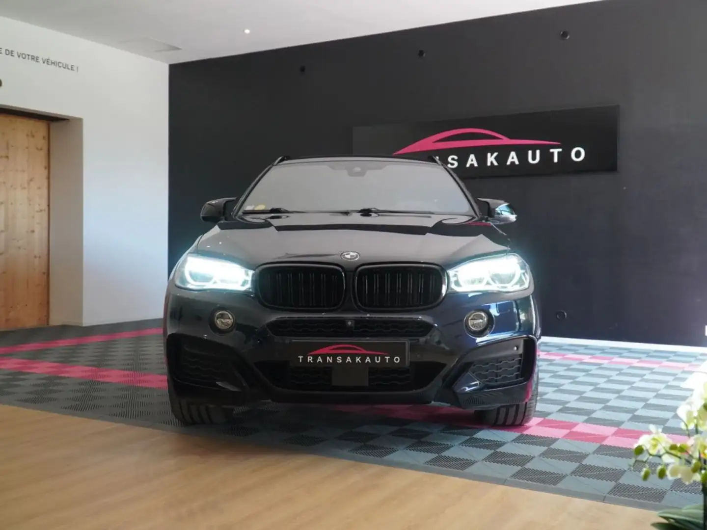 BMW X6 F16 xDrive 30d 258 ch Pack M Bleu - 2