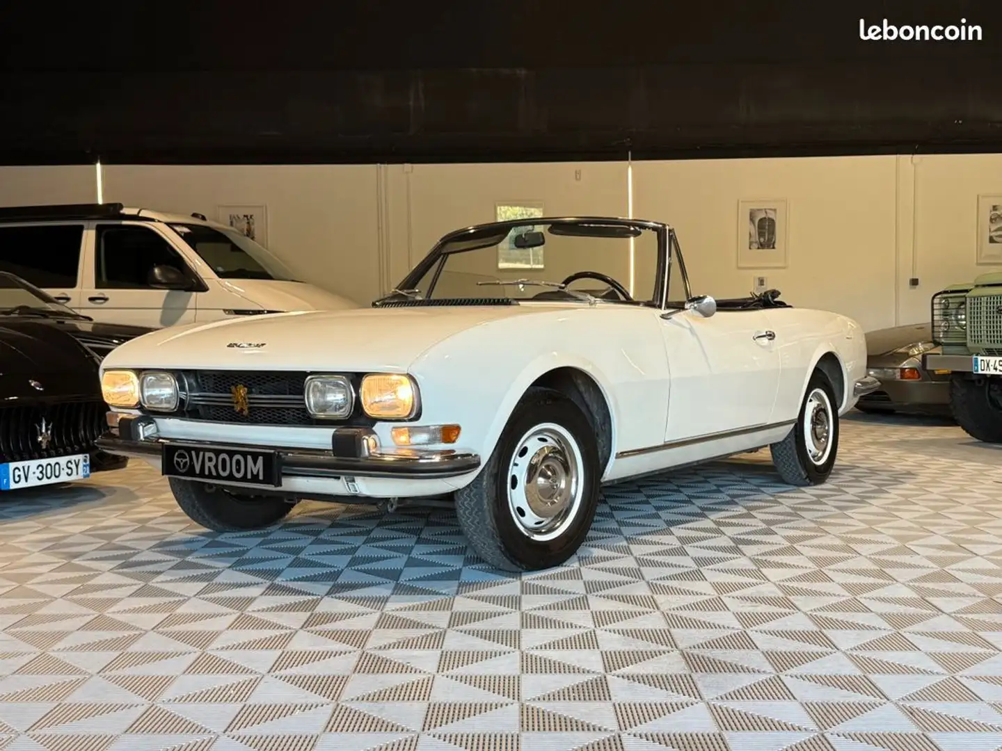 Peugeot 504 cabriolet injection Blanc - 2