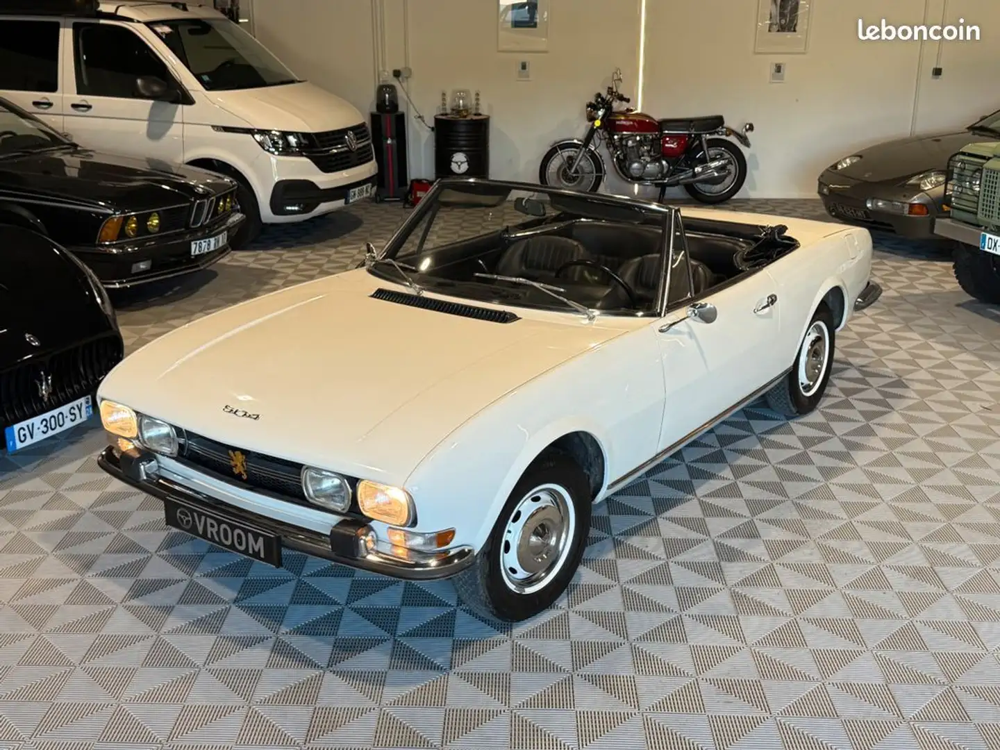 Peugeot 504 cabriolet injection Blanc - 1
