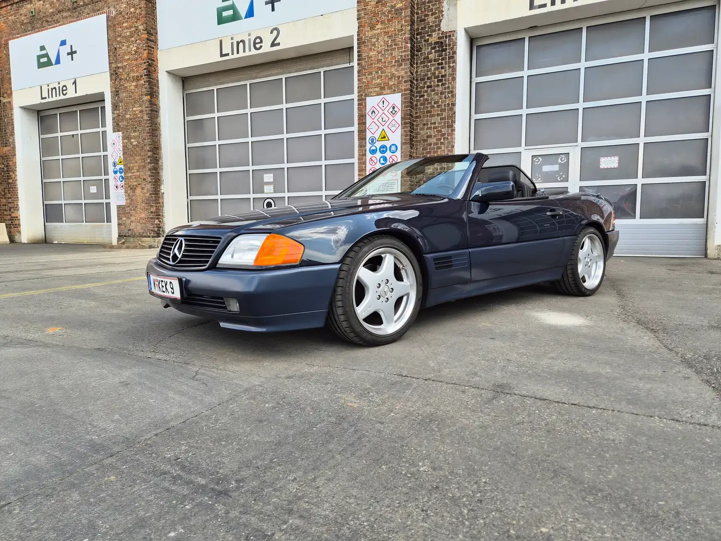 Mercedes-Benz SL 500 500 SL Roadster Aut. Blau - 2
