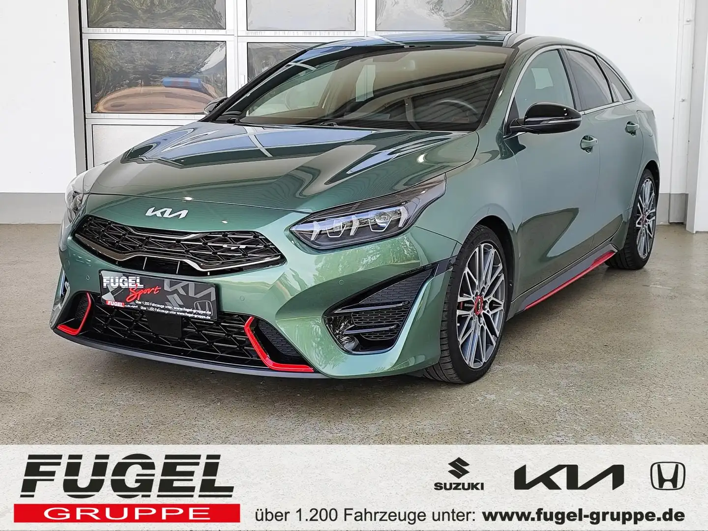 Kia ProCeed / pro_cee'd 1.6 TGDI DCT GT LED|Navi|Sound|ACC Grün - 1