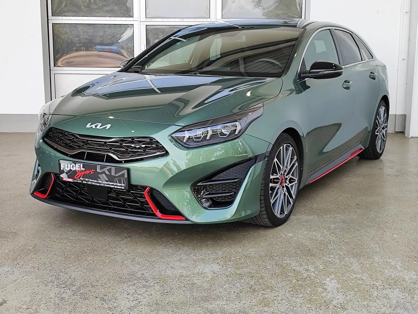 Kia ProCeed / pro_cee'd 1.6 TGDI DCT GT LED|Navi|Sound|ACC Grün - 2