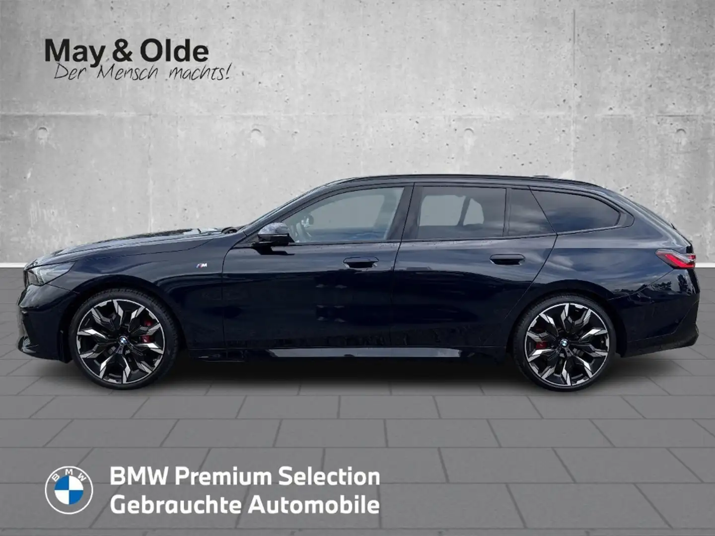 BMW 520 i Touring M Sport Pro Pano HuD 360° ACC AHK Schwarz - 2