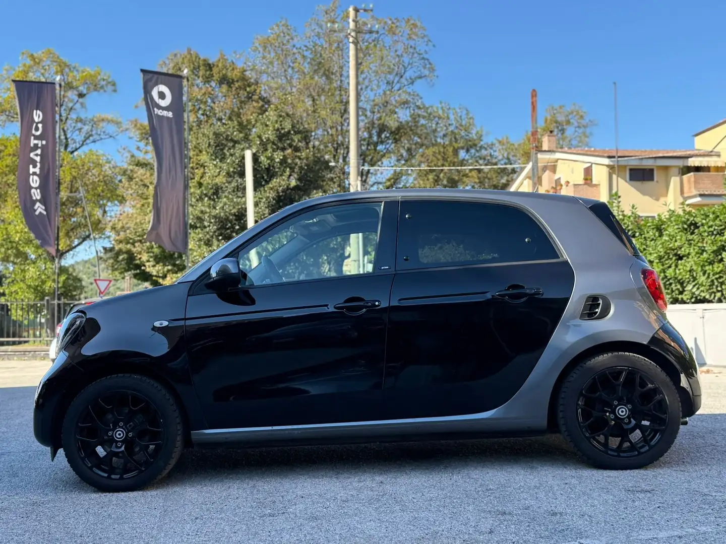 smart forFour PRIME 90 TWINAMIC SOLO KM. 26.393+PELLE+NAV.+TELEC Nero - 1