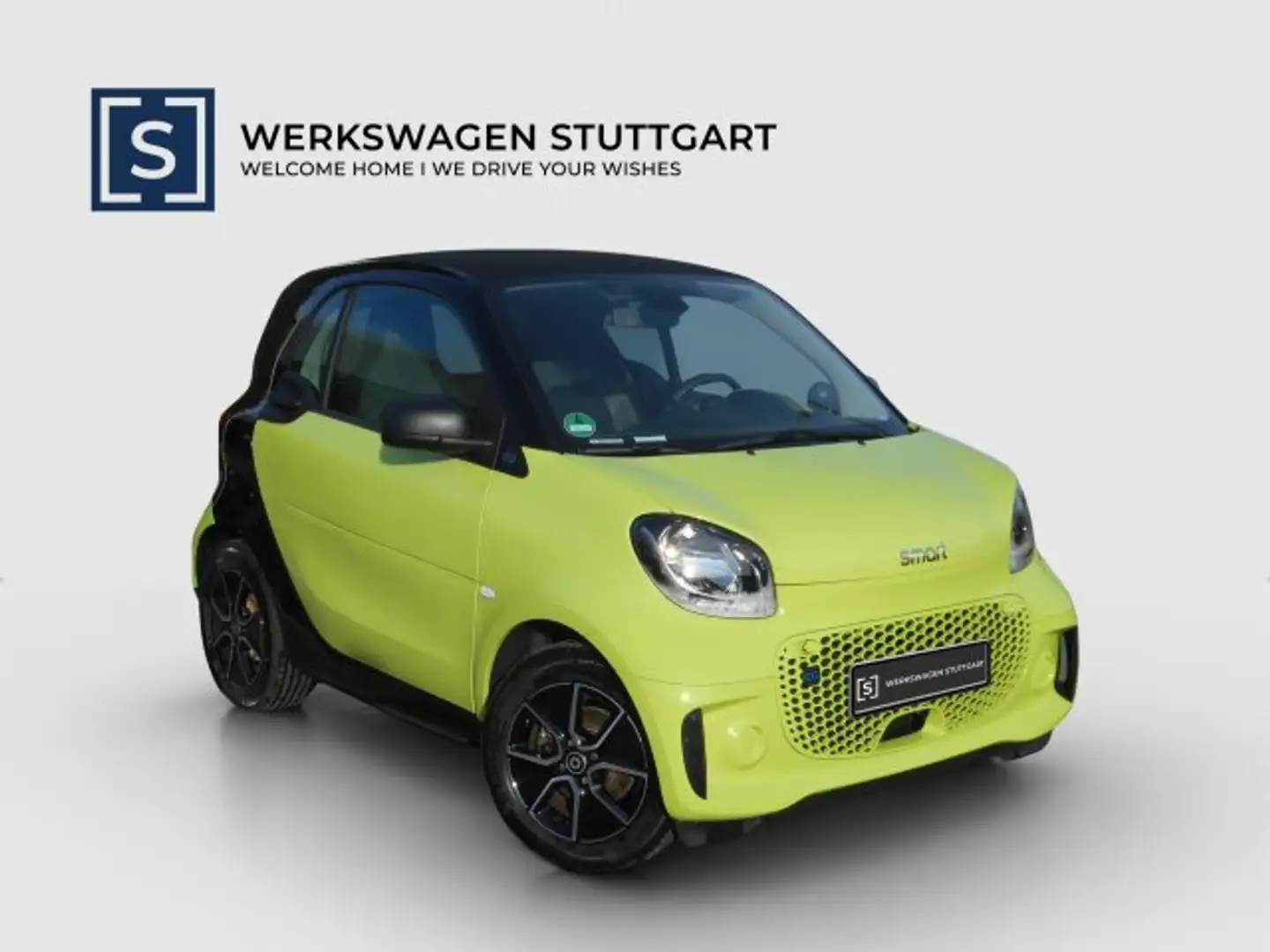 smart forTwo smart EQ fortwo Passion PTS Hi. 22kW Lader SHZ Grün - 2