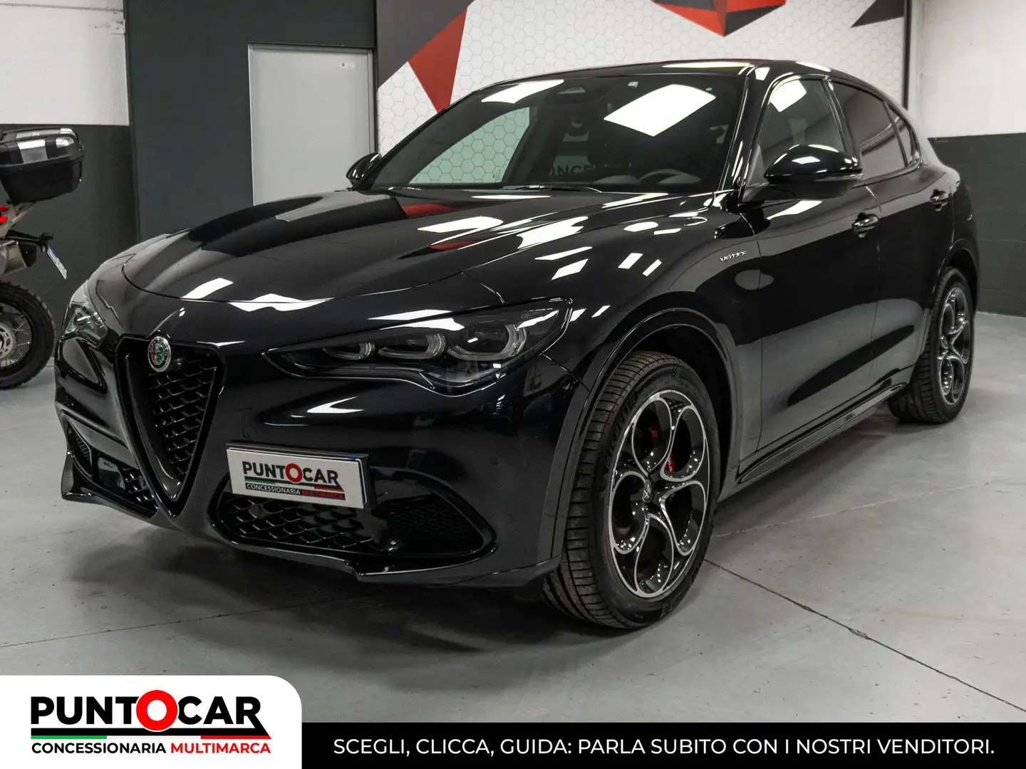 Alfa Romeo Stelvio 2.2 Turbodiesel 210 CV AT8 Q4 Tributo Italiano PR Nero - 1