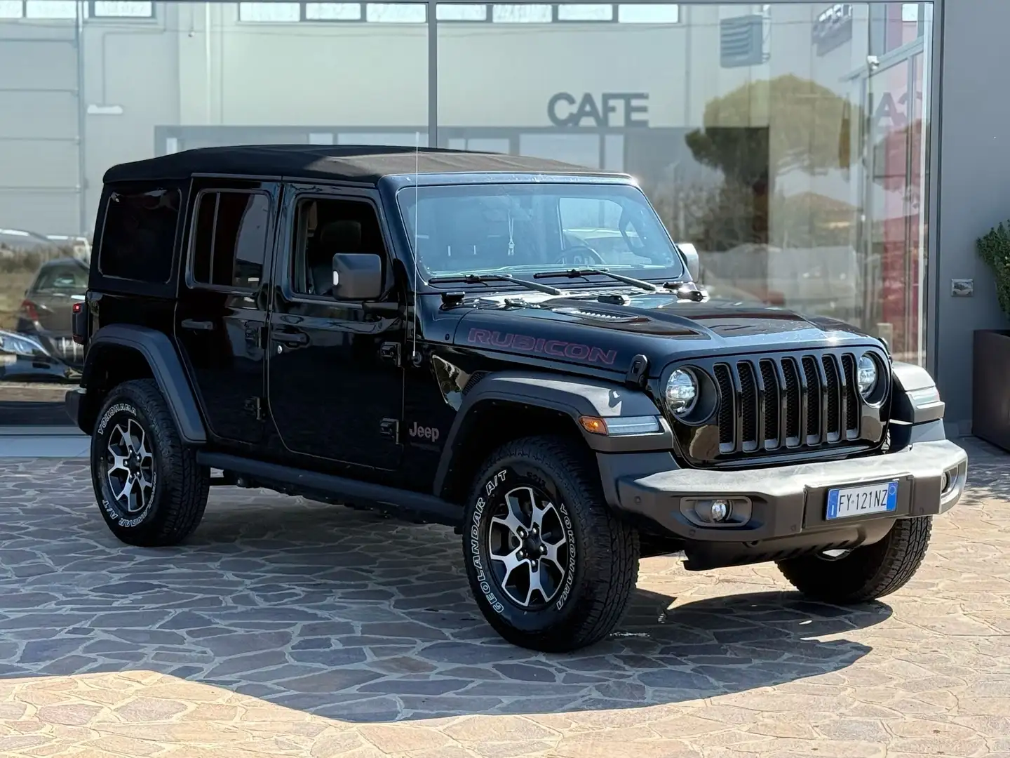 Jeep Wrangler Unlimited Rubicon 2.2 mjt auto - HARD TOP - GANCIO Negro - 1