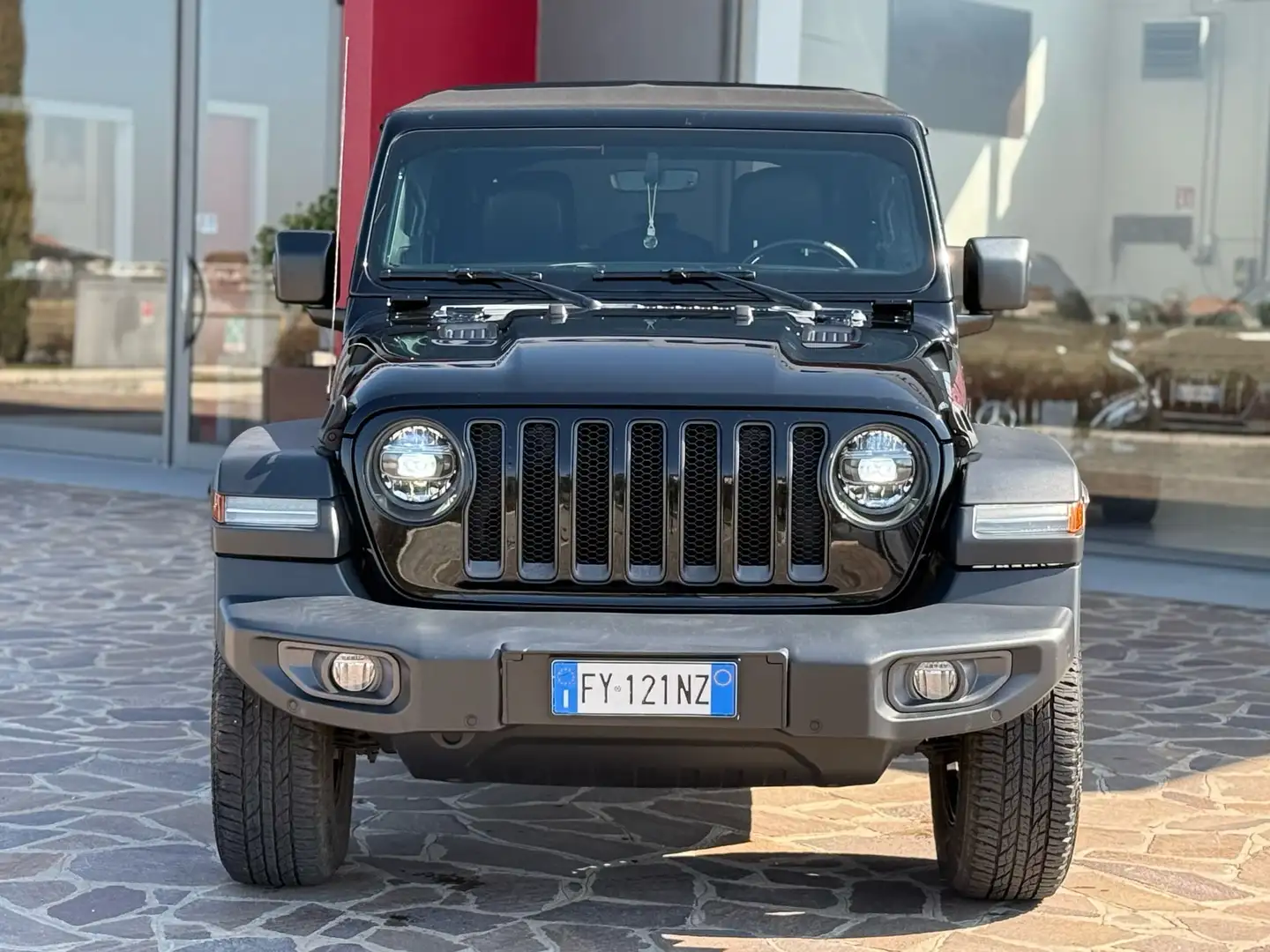 Jeep Wrangler Unlimited Rubicon 2.2 mjt auto - HARD TOP - GANCIO Negro - 2