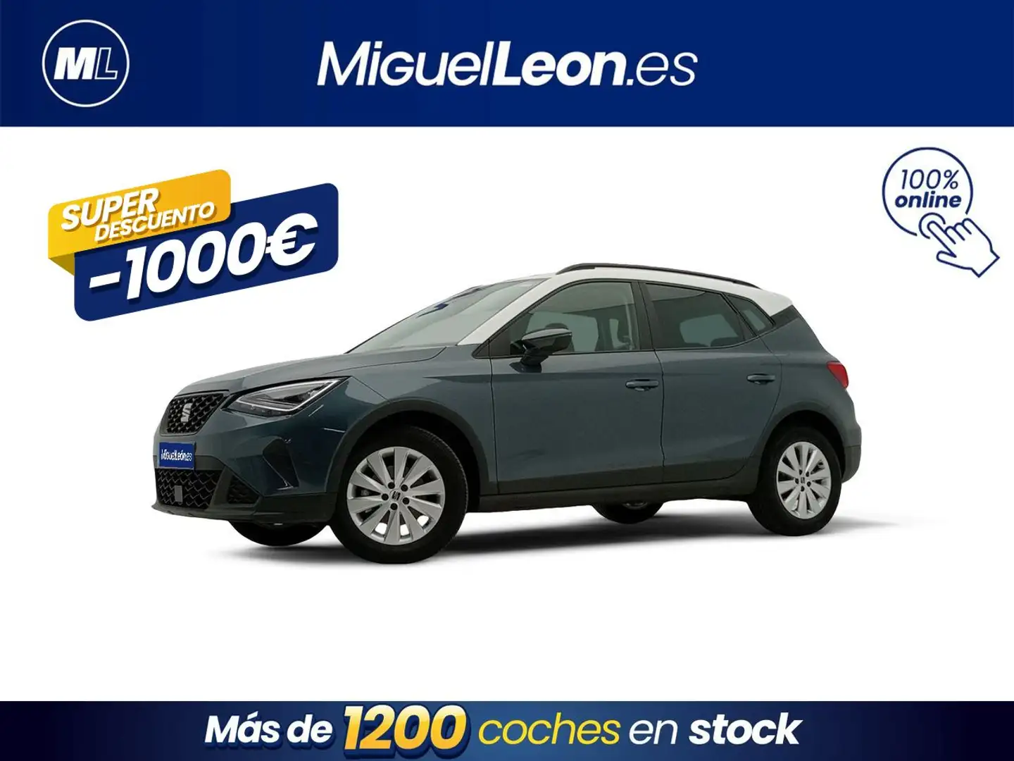SEAT Arona 1.0 TSI S&S Style 110 Gris - 1