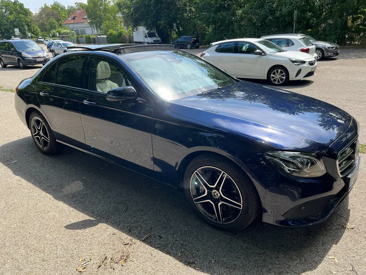Mercedes-Benz E 450 E 450 4Matic 9G-TRONIC Avantgarde Bleu - 1