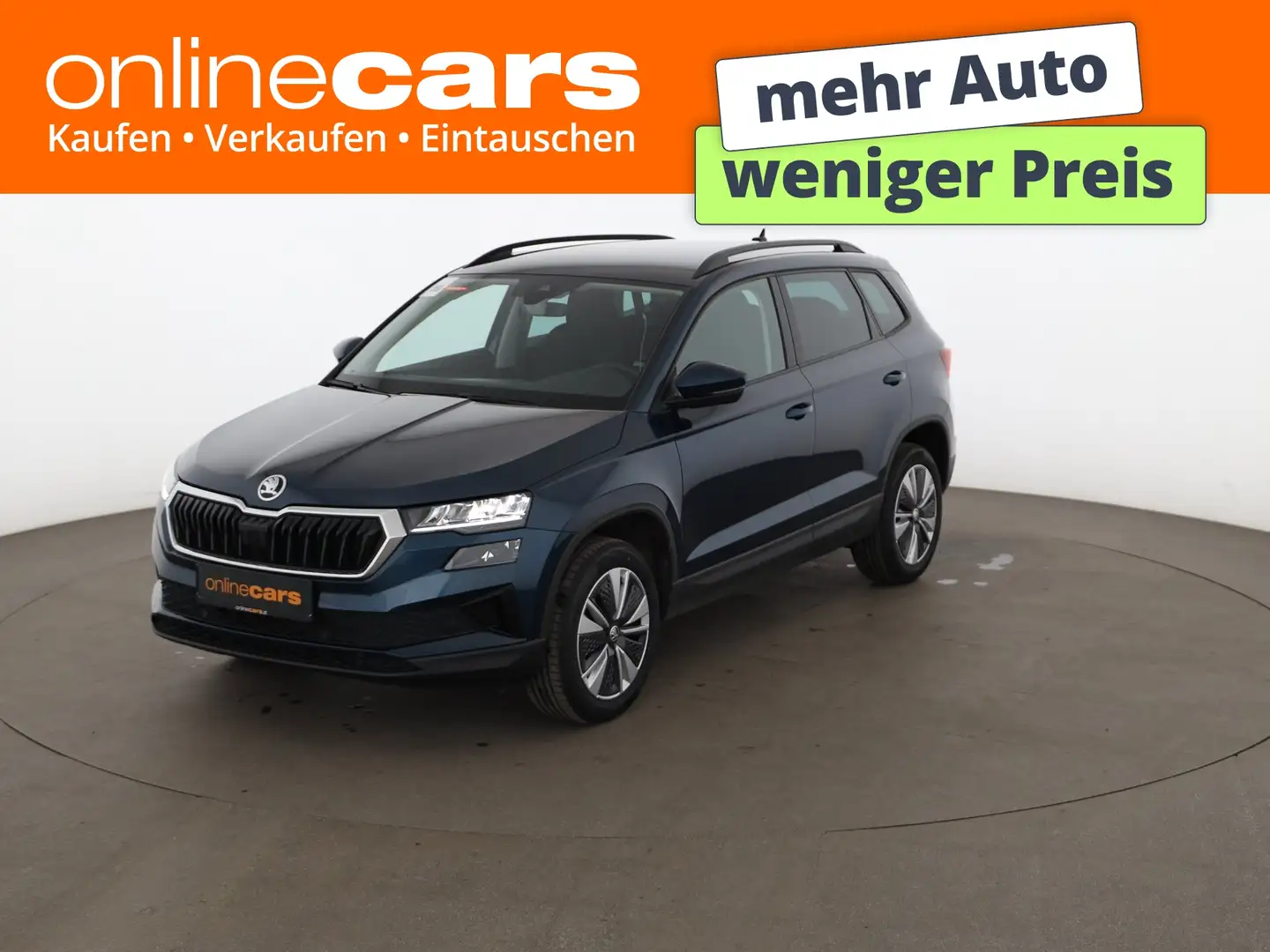 Skoda Karoq 2.0 TDI Ambition Aut LED RADAR NAVI R-CAM Blau - 1
