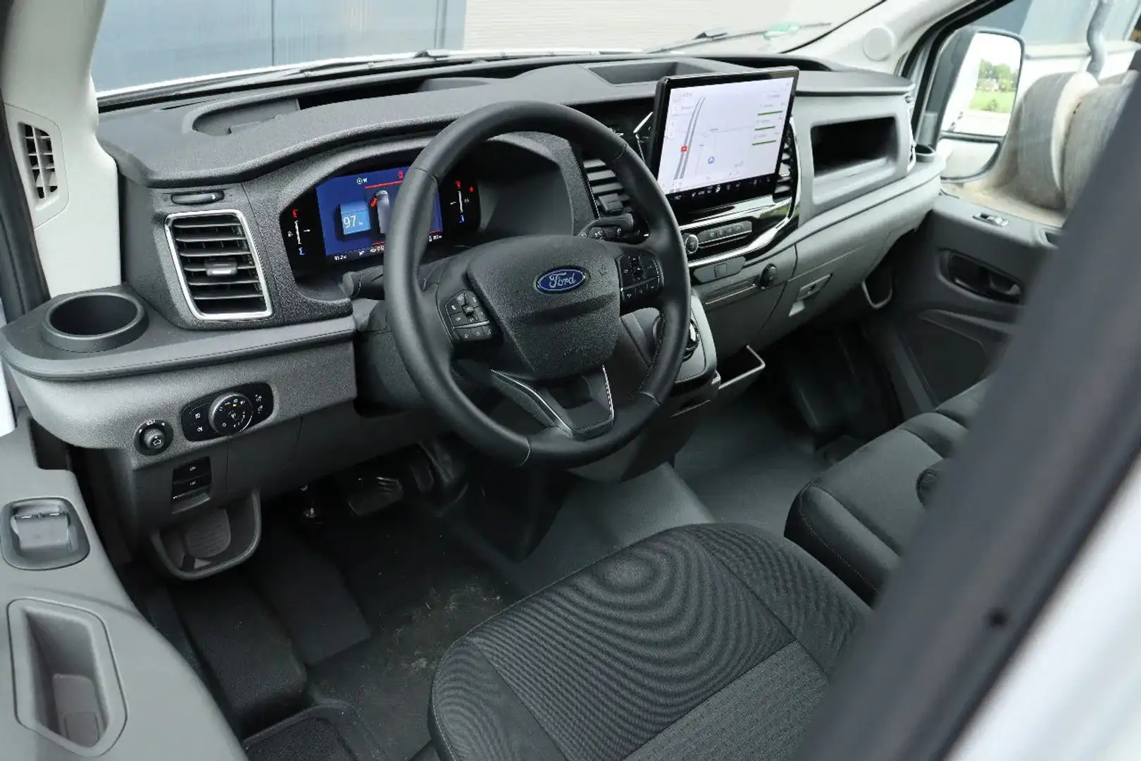 Ford E-Transit 68KWH L2H2 l 2x SCHUIFDEUR l NAVI l 360 CAMERA l A Wit - 2
