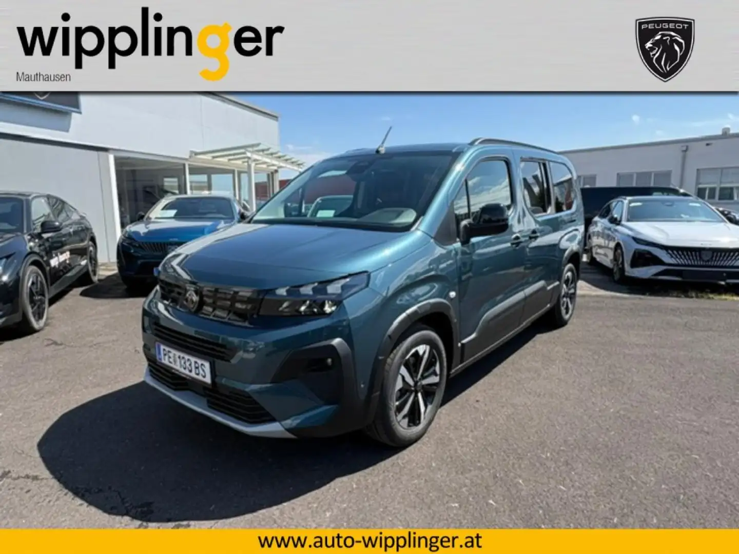 Peugeot Rifter lang GT Diesel 130PS AT Blau - 1