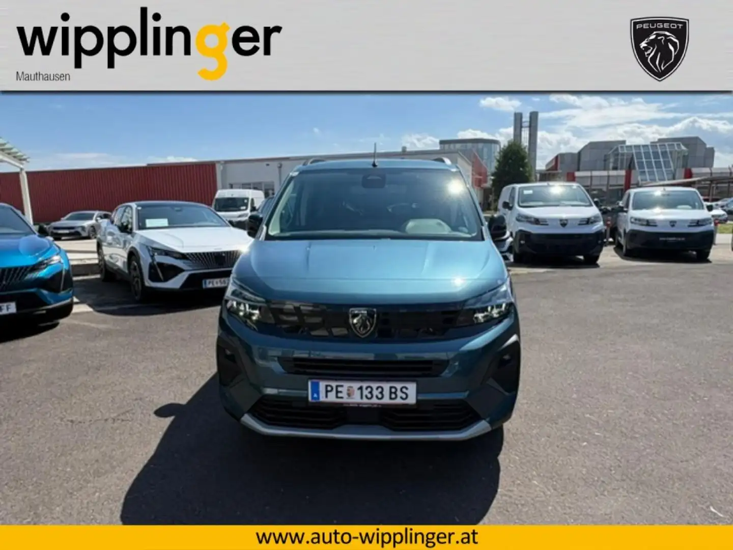 Peugeot Rifter lang GT Diesel 130PS AT Blau - 2