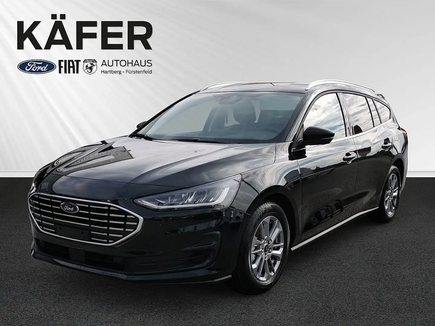 Ford Focus 1,0 EcoBoost Hybrid Titanium Edition Aut. Schwarz - 1