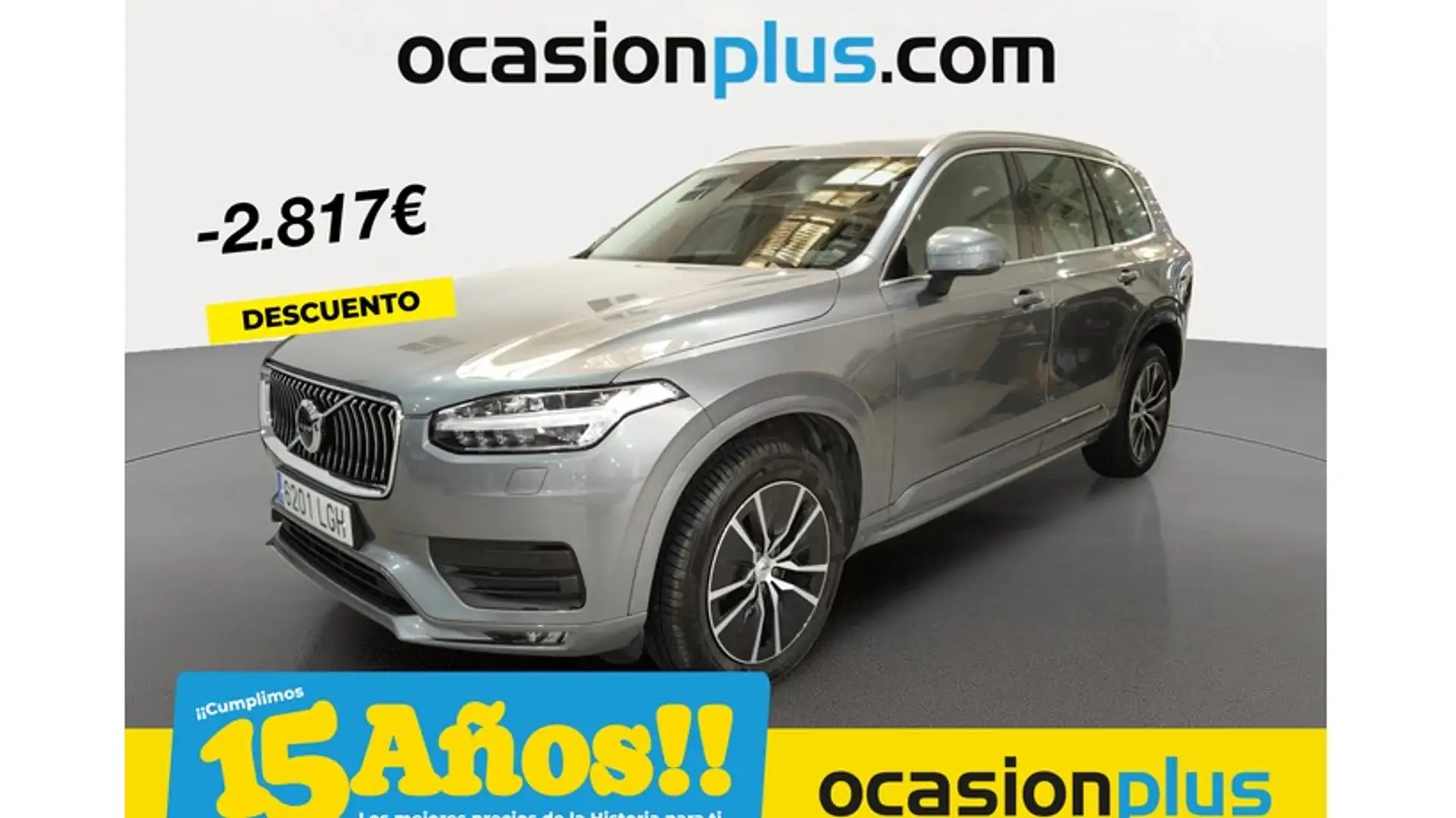 Volvo XC90 B5 Business Plus 7pl. AWD Aut. Gris - 1