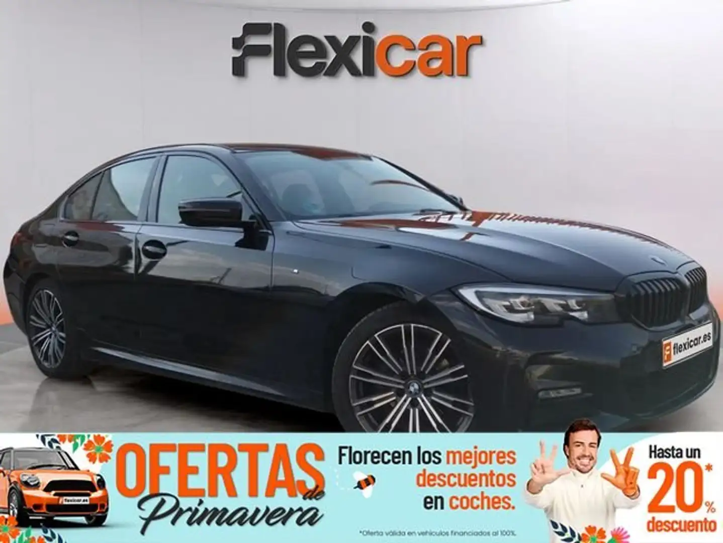 BMW 318 318dA Negro - 1