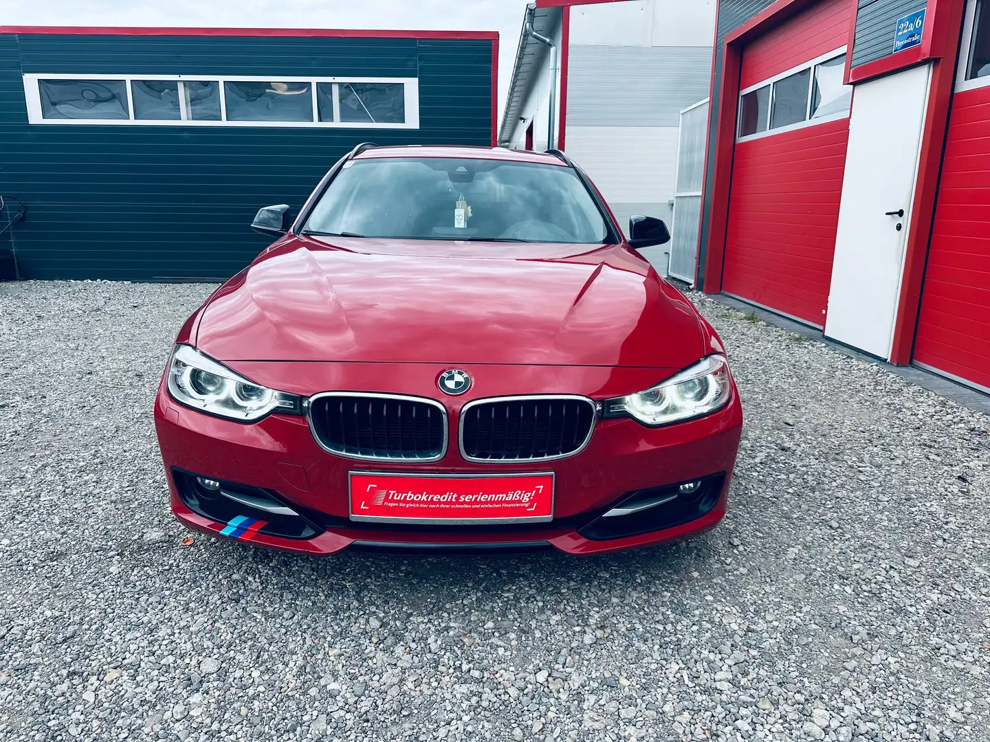 BMW 318 318d Touring sportpaket Rot - 1
