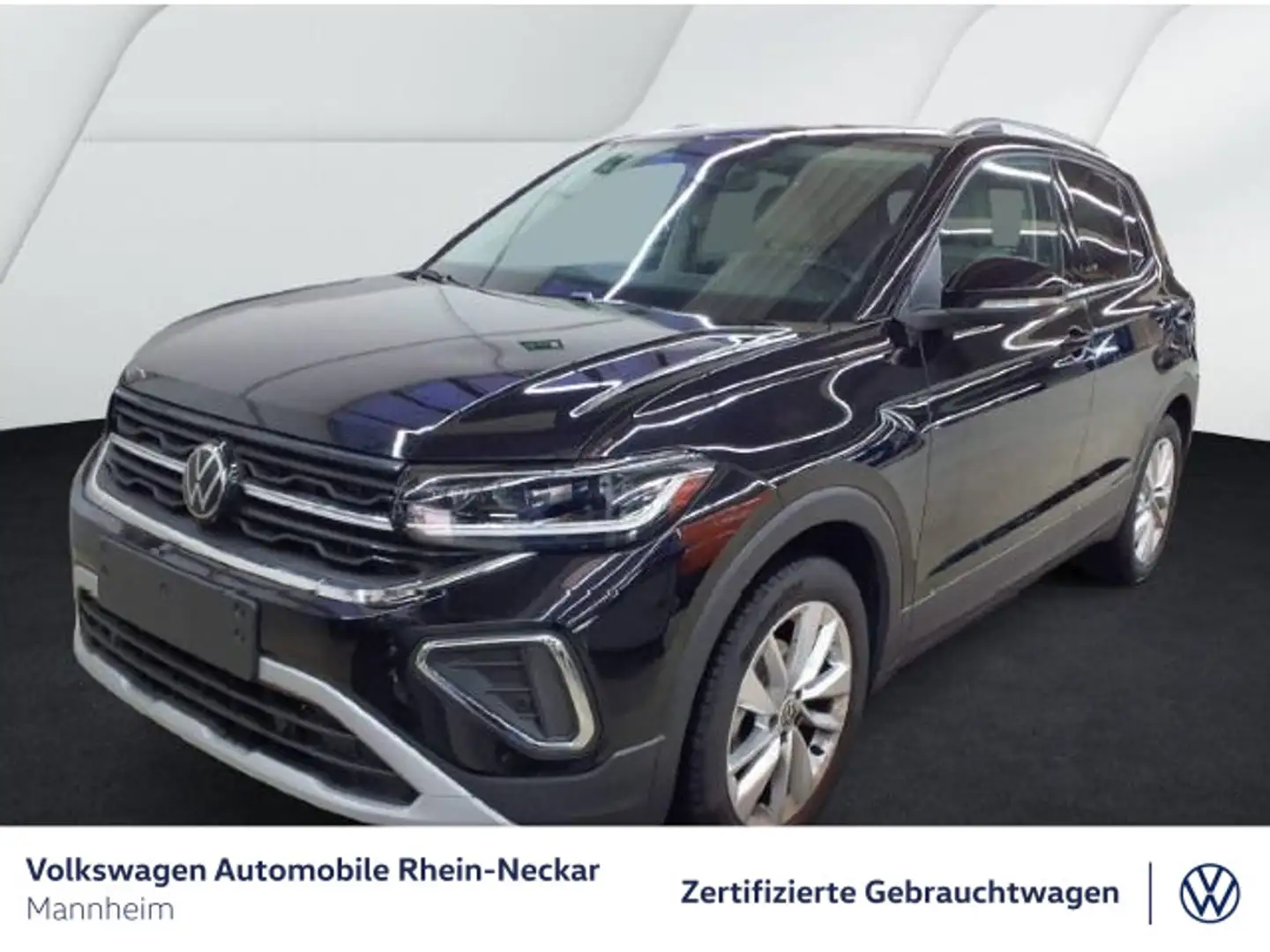 Volkswagen T-Cross 1.0 TSI Style DSG Navi Kamera LED uvm Schwarz - 2