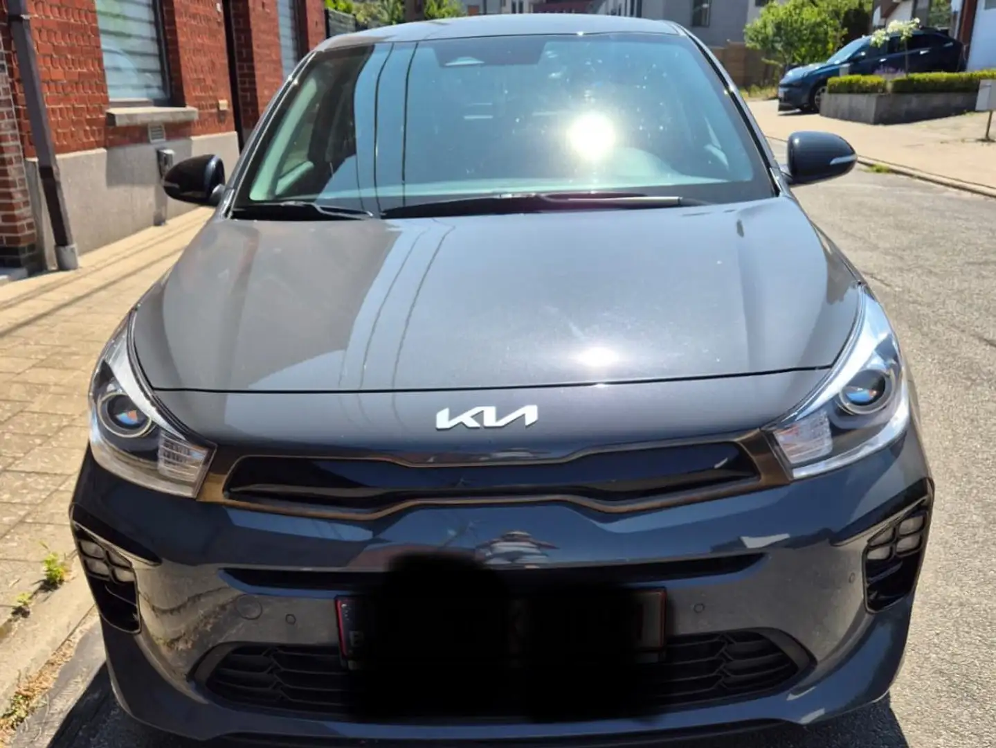 Kia Rio Rio 1.2 GT-Line Gris - 1