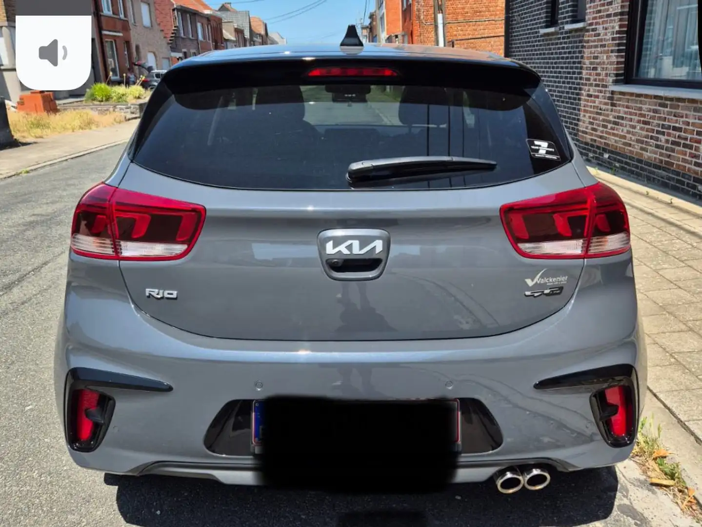 Kia Rio Rio 1.2 GT-Line Gris - 2