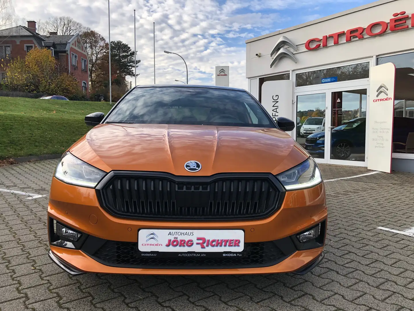 Skoda Fabia Monte Carlo ( Selection ) SUPER AUSSTATTUNG Orange - 2