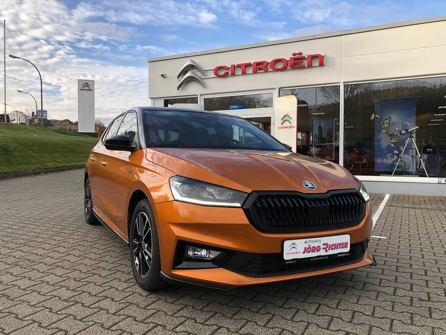 Skoda Fabia Monte Carlo ( Selection ) SUPER AUSSTATTUNG Orange - 1