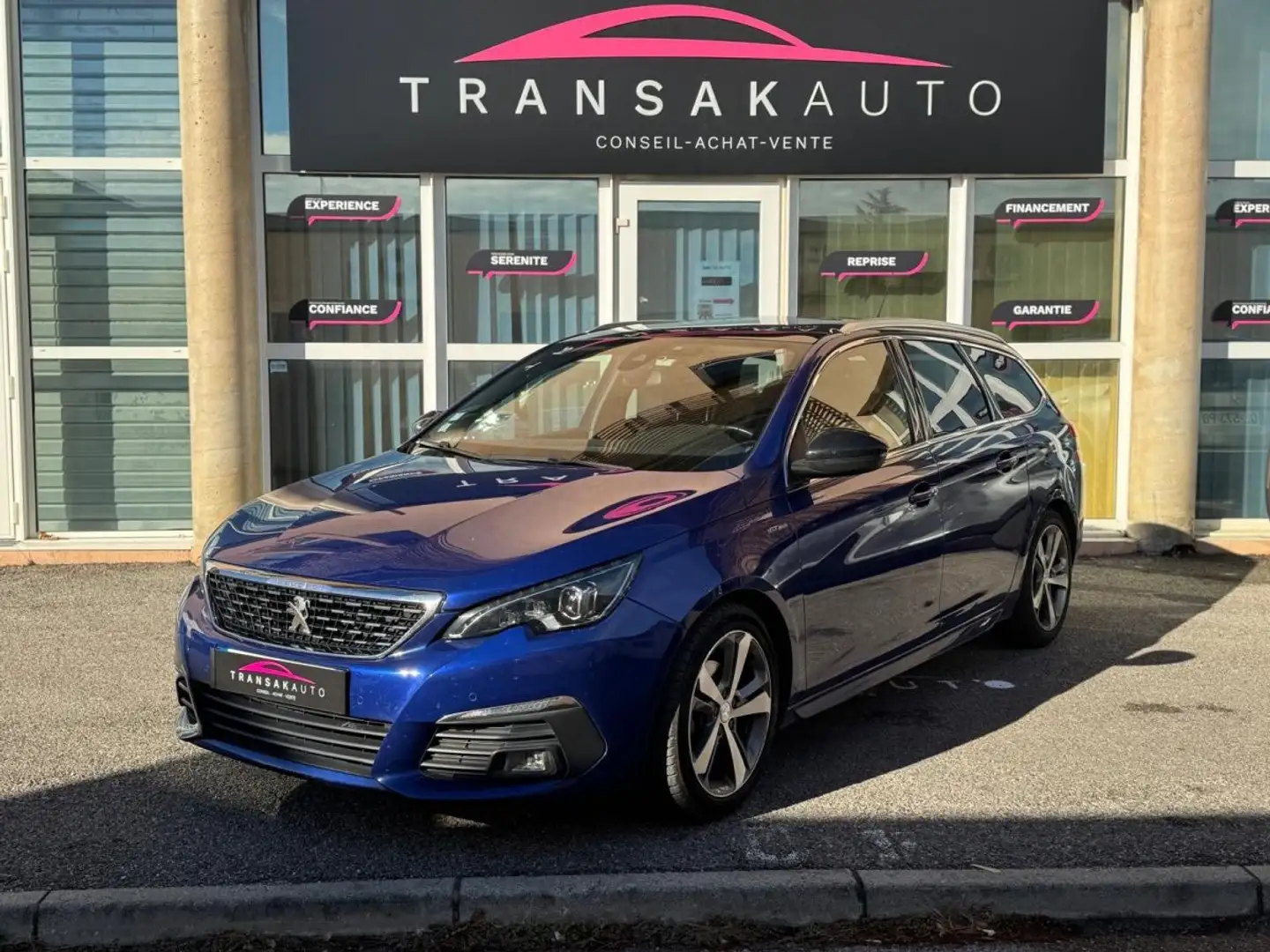Peugeot 308 PureTech 130ch SS EAT8 GT Line / DISTRI FAITE Bleu - 1