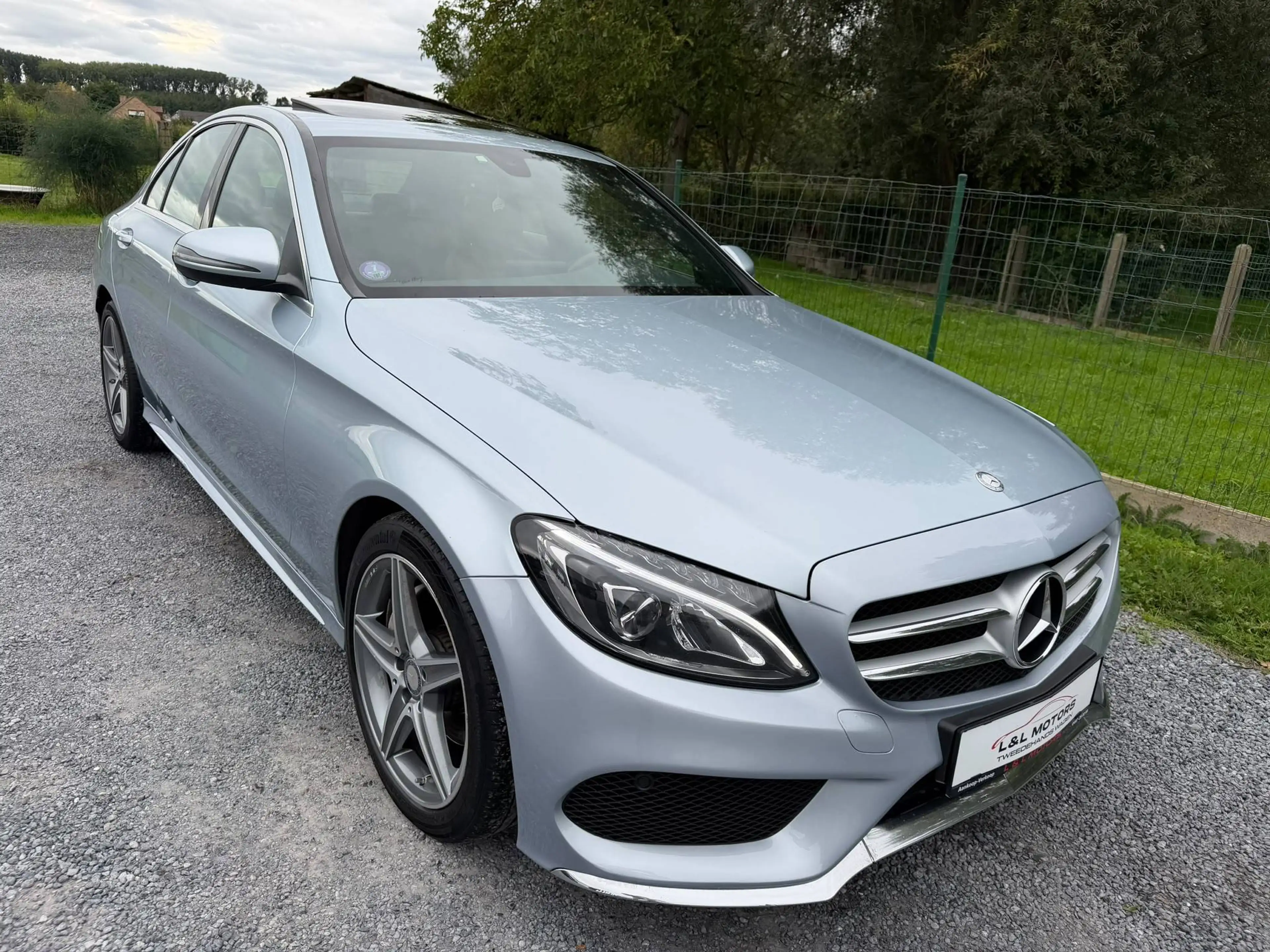 Mercedes-Benz C 200 AMG PACK*Navi Open Dak Leder Cruise Full Led*Euro6 — photo 6