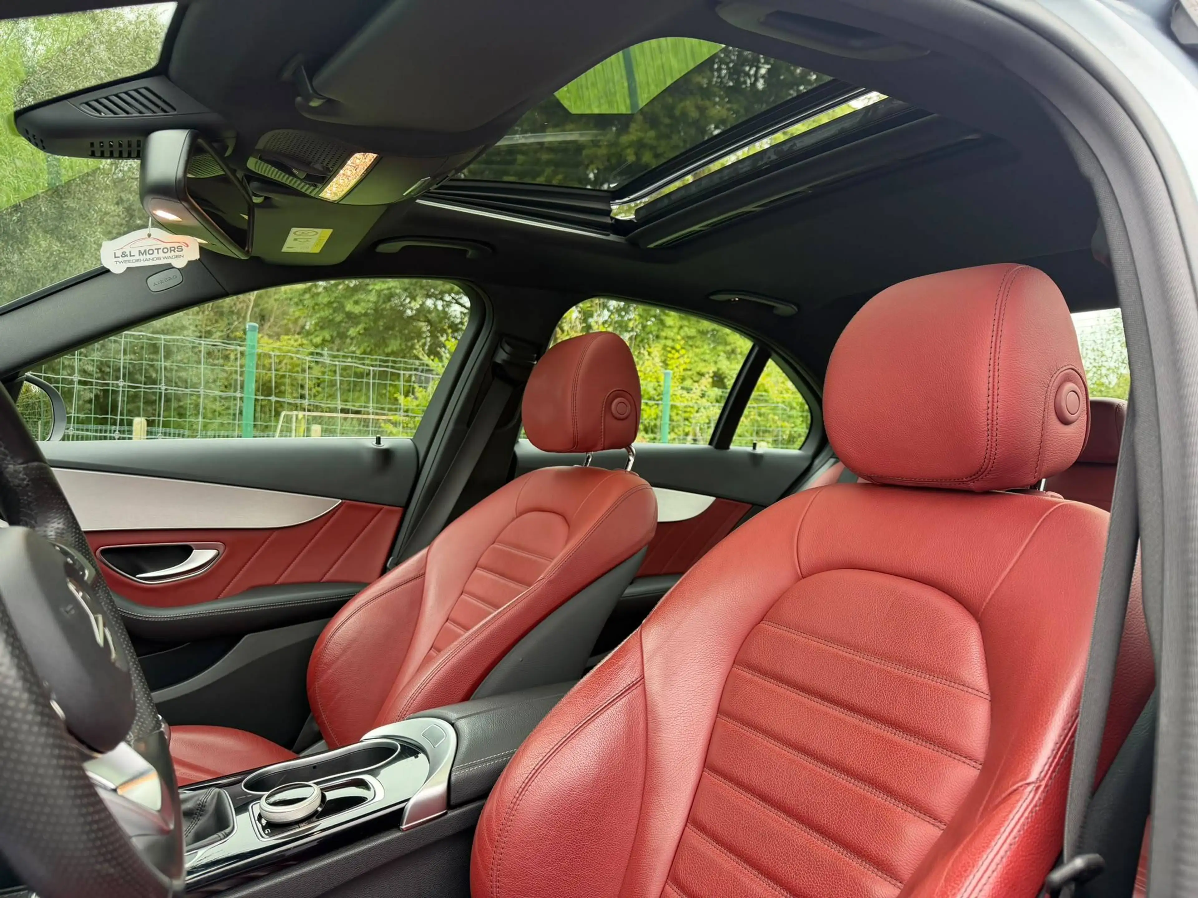 Mercedes-Benz C 200 AMG PACK*Navi Open Dak Leder Cruise Full Led*Euro6 — photo 12