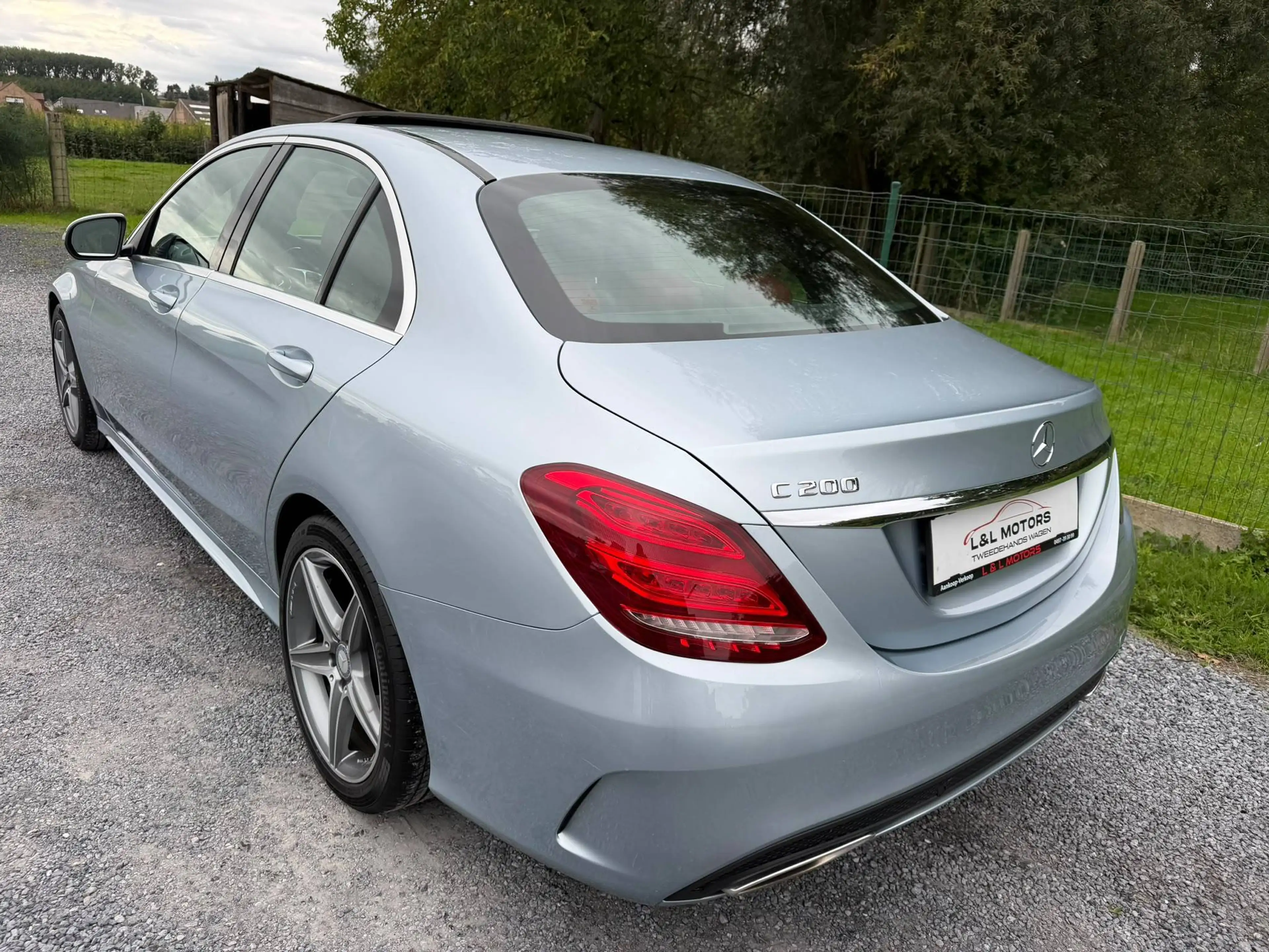 Mercedes-Benz C 200 AMG PACK*Navi Open Dak Leder Cruise Full Led*Euro6 — photo 3