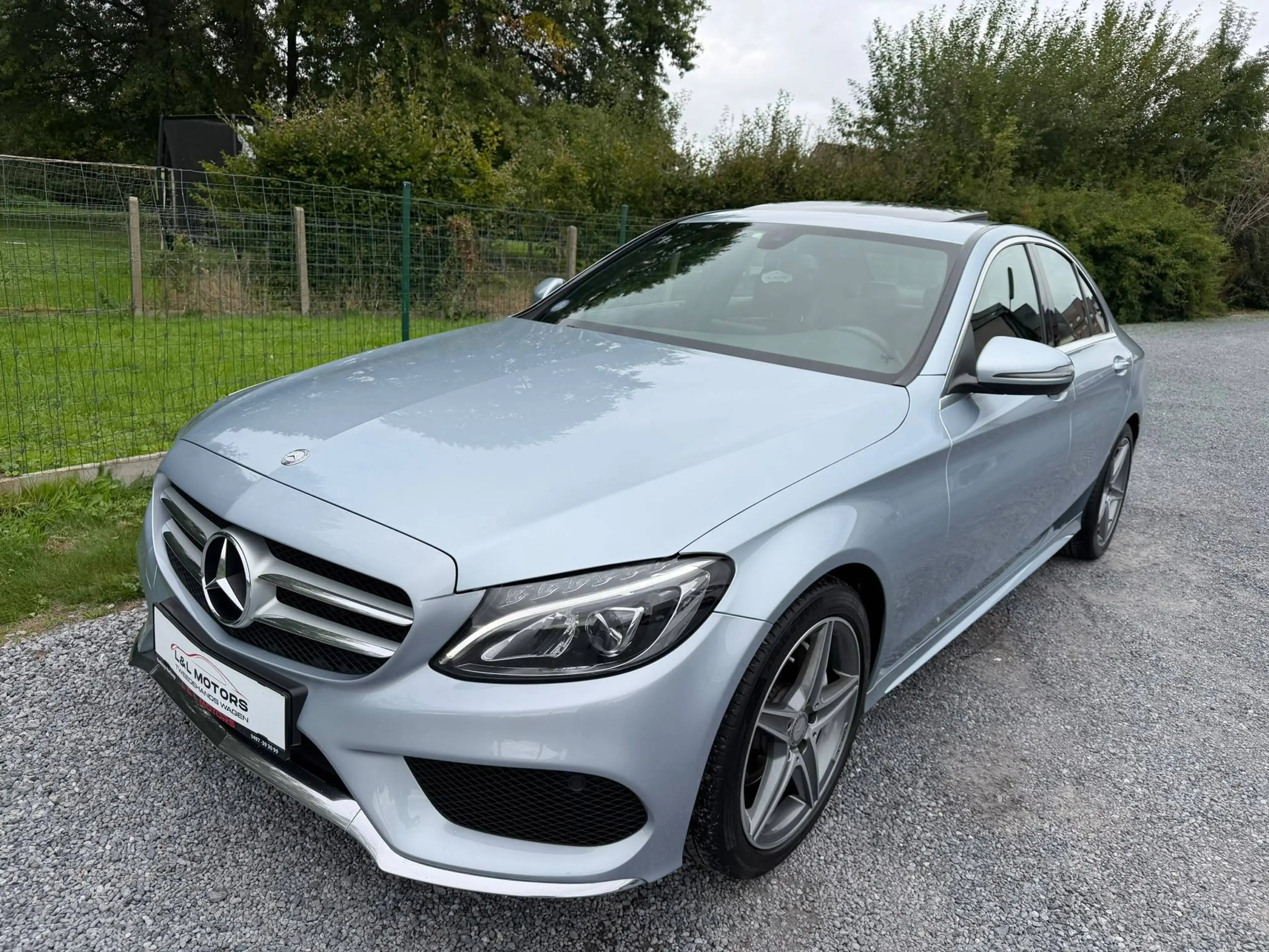 Mercedes-Benz C 200 AMG PACK*Navi Open Dak Leder Cruise Full Led*Euro6