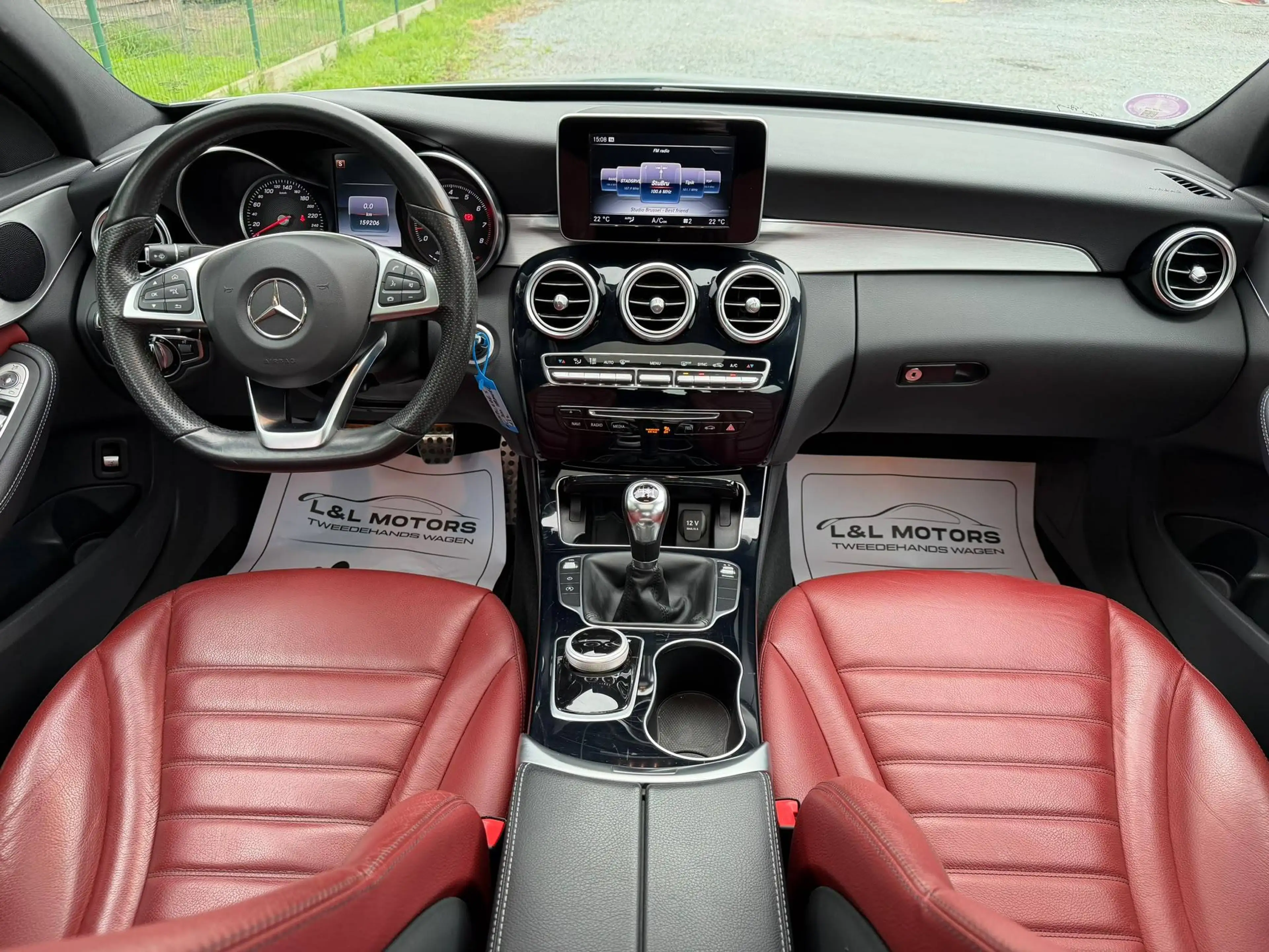 Mercedes-Benz C 200 AMG PACK*Navi Open Dak Leder Cruise Full Led*Euro6 — photo 13