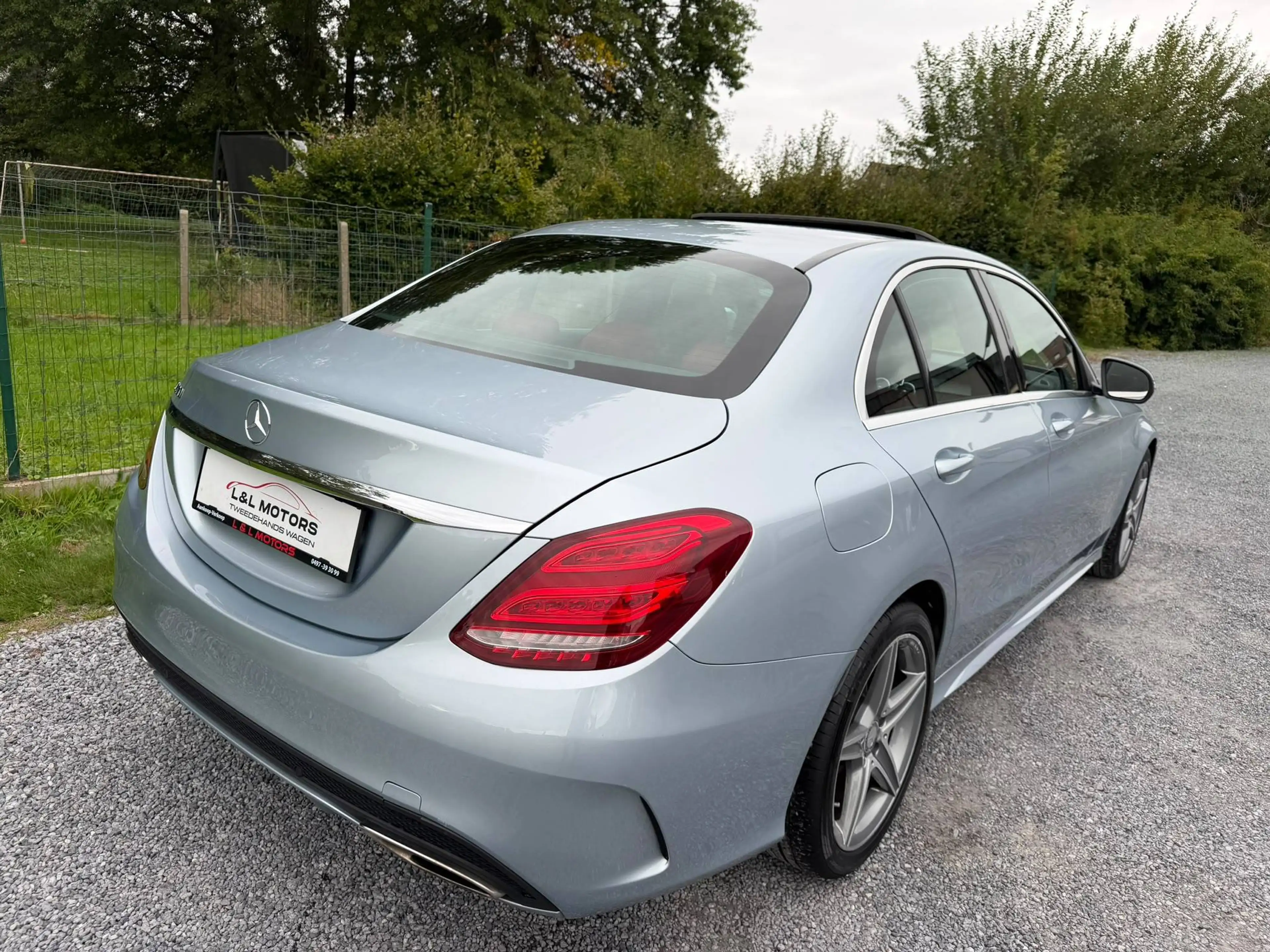 Mercedes-Benz C 200 AMG PACK*Navi Open Dak Leder Cruise Full Led*Euro6 — photo 4