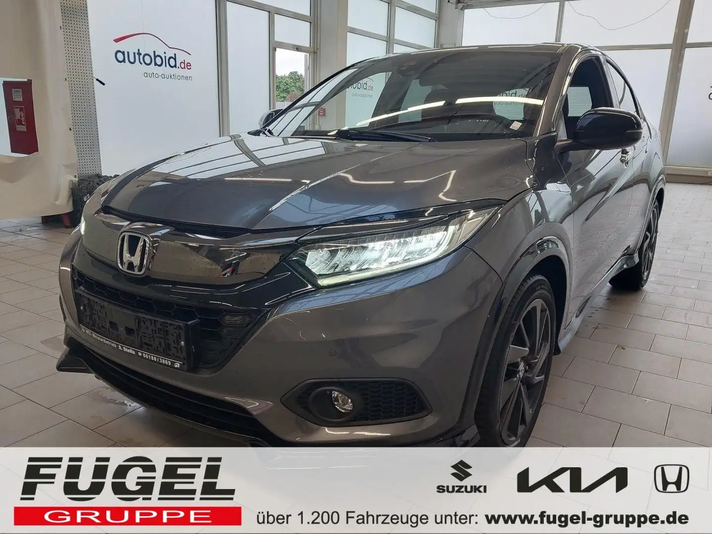 Honda HR-V 1.5 i-VTEC Turbo Sport LED|Navi|SHZ|RFK Grijs - 1