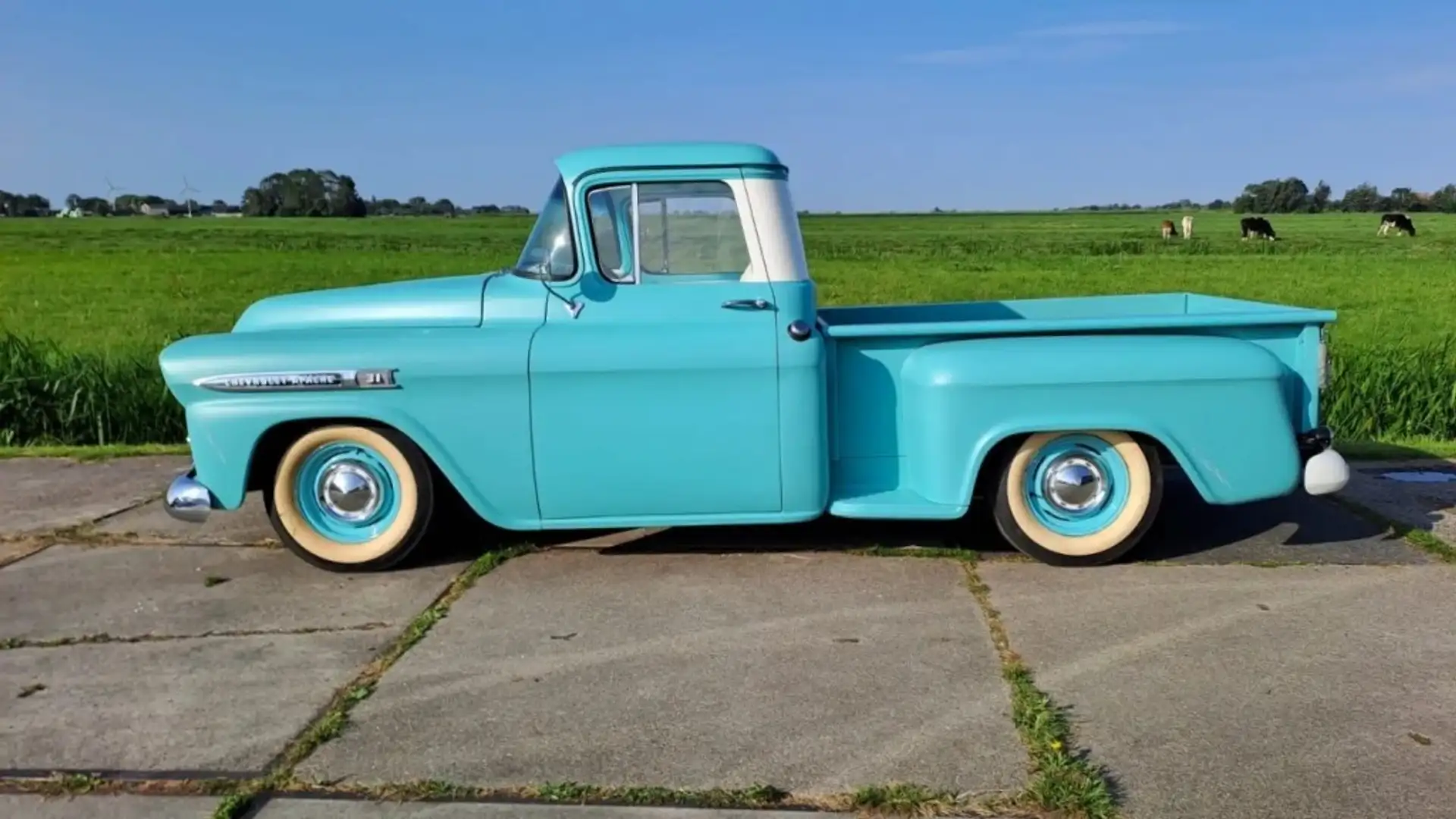 Chevrolet apache 3100 Blauw - 2