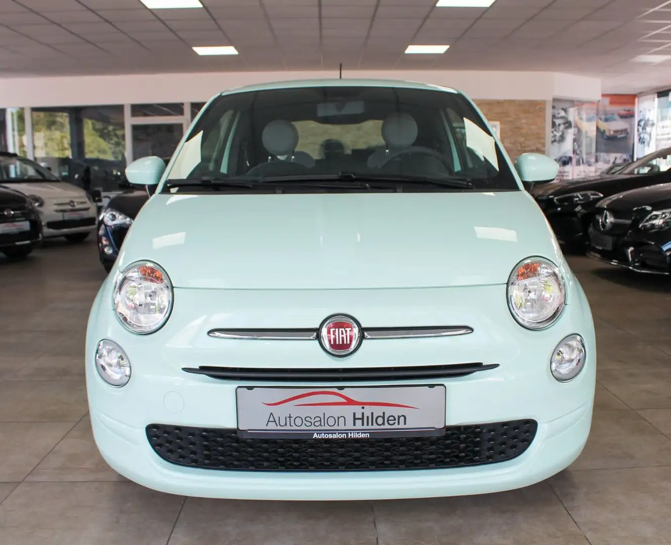 Fiat 500 Pop Klima Alu 1.Hand TÜV neu USB Grün - 2