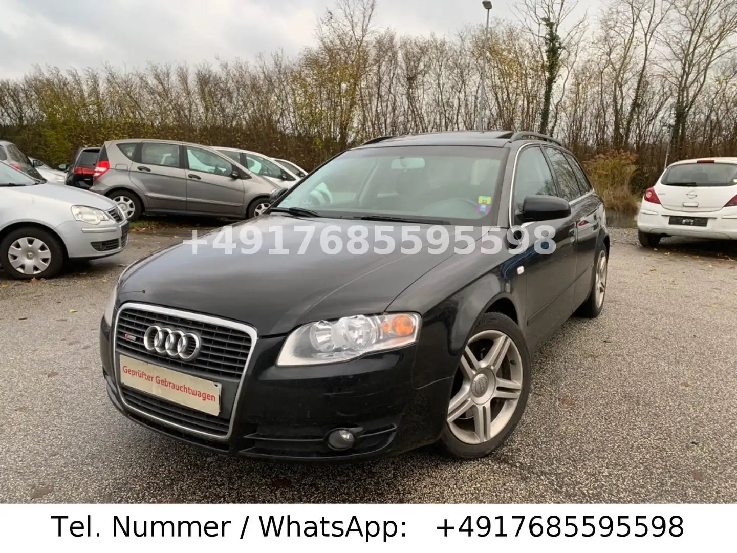 Audi A4 Avant 3.2 FSI quattro/S-Line Schwarz - 1