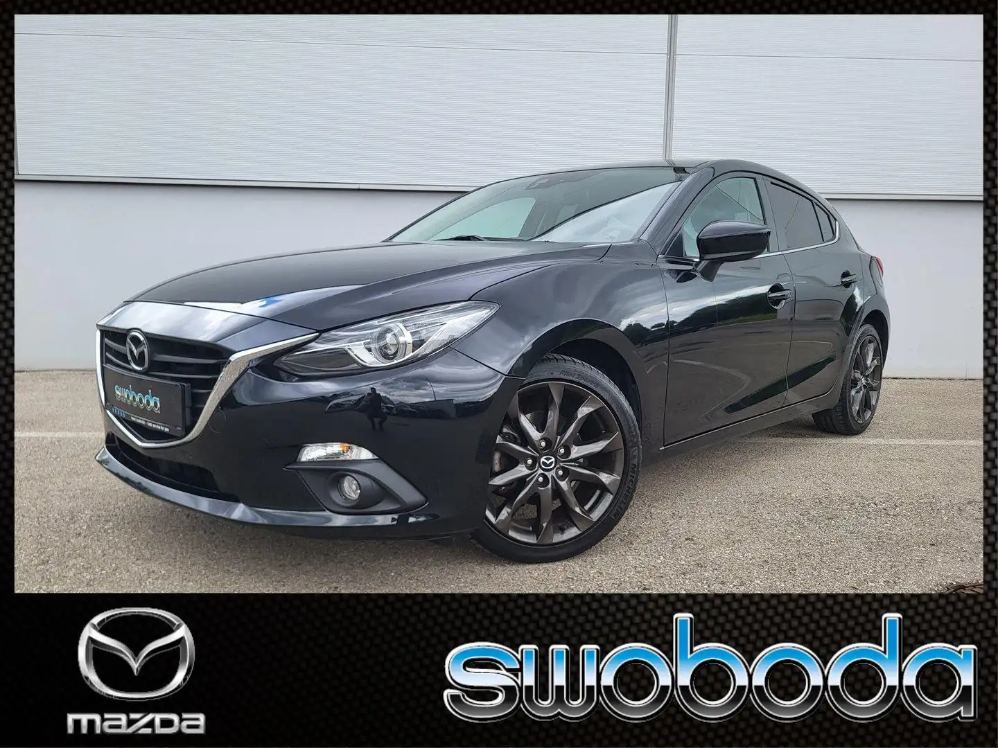 Mazda 3 Sport CD105 Takumi *8fach bereift* Noir - 1