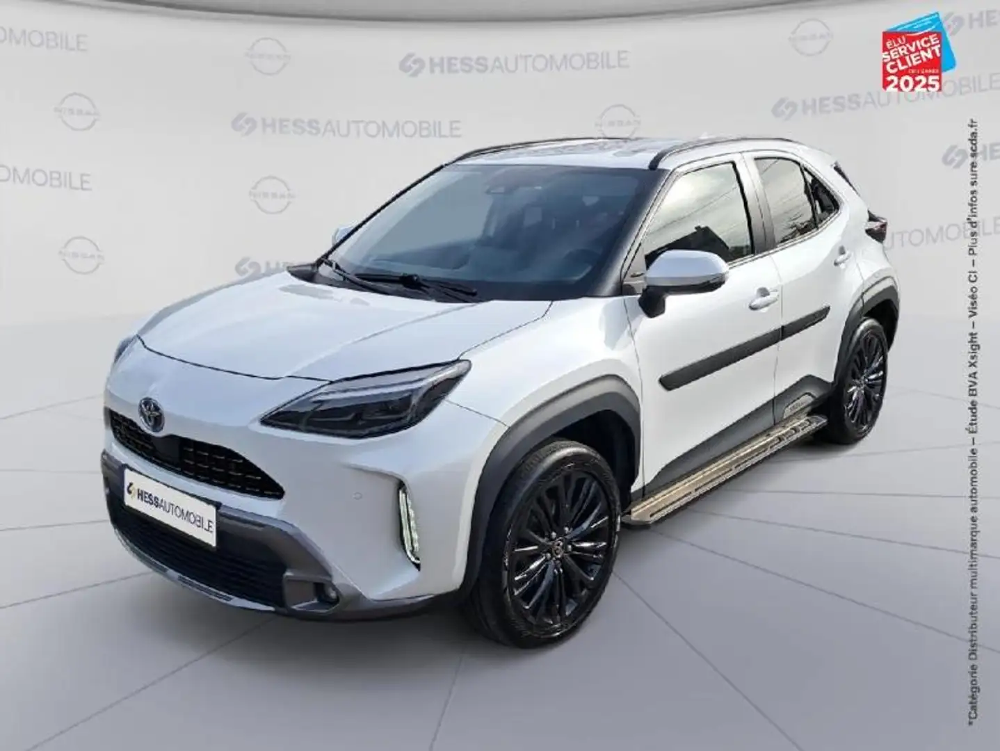 Toyota Yaris Cross 116h Trail AWD-i + marchepieds MY22 Sieges chauf GPS Camera HUD JBL Attelage Blanco - 1