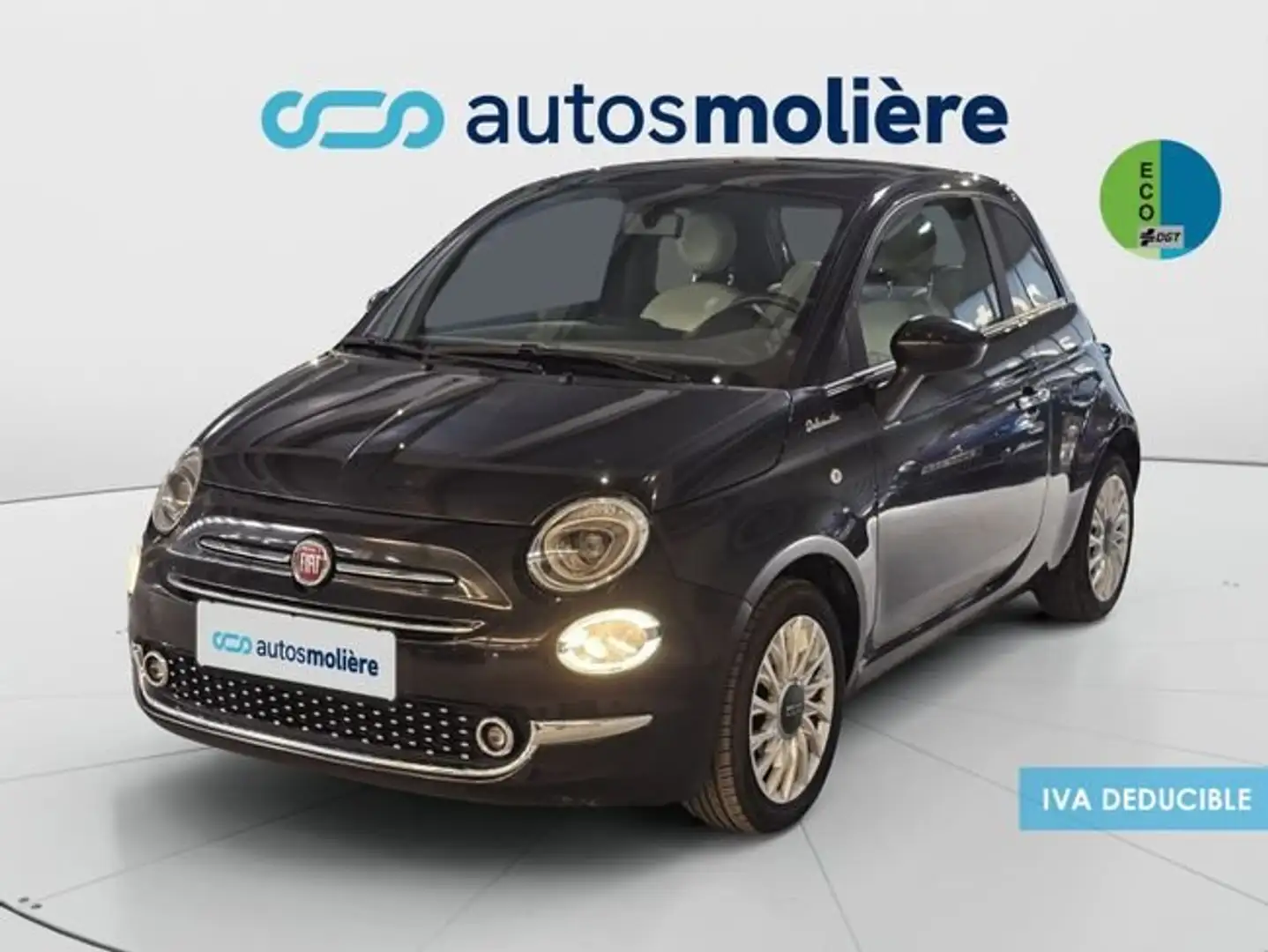 Fiat 500 1.0 Hybrid Dolcevita 52kW Nero - 1