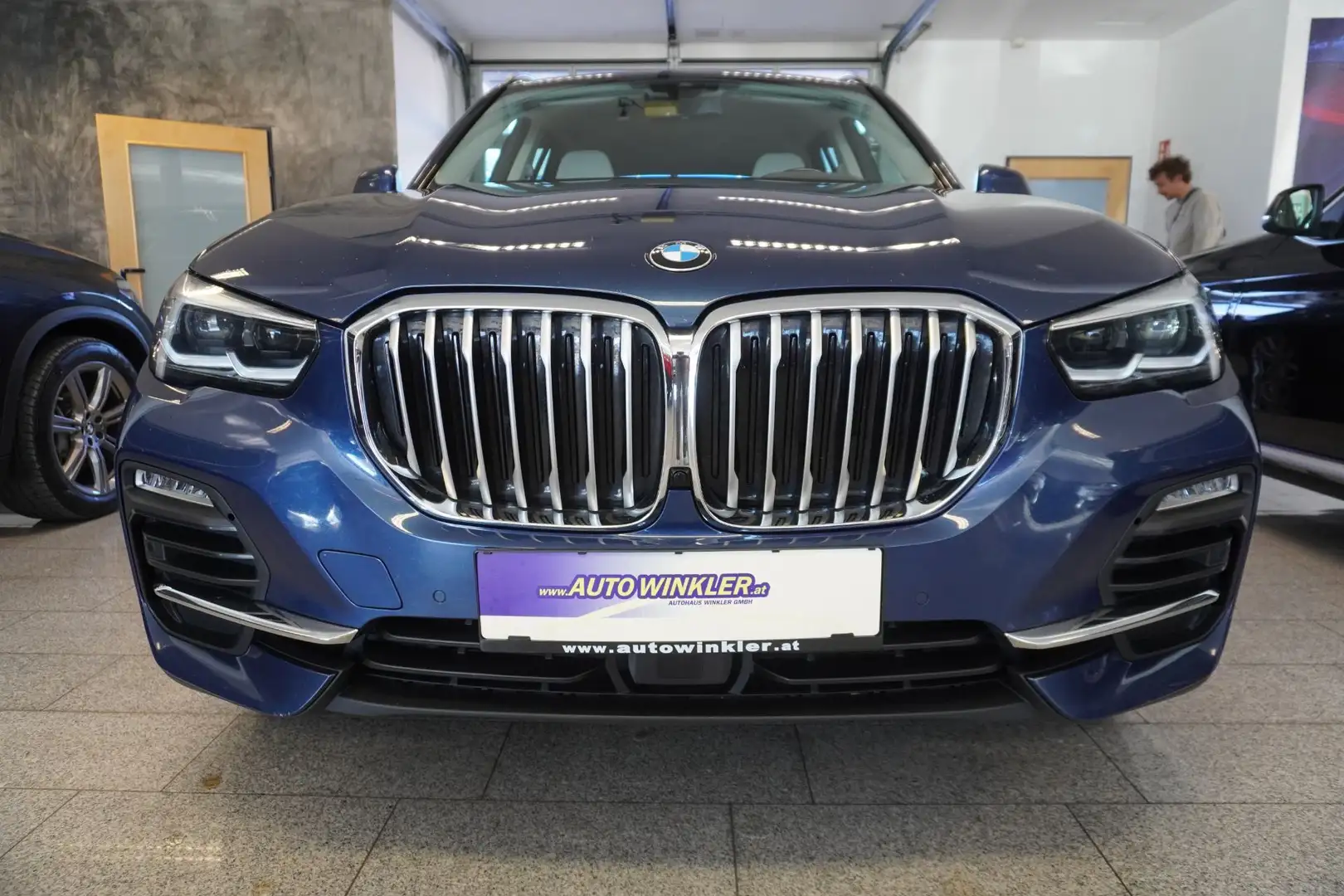 BMW X5 xDrive45e PHEV Aut. Leder/Nav. Prof Blau - 2