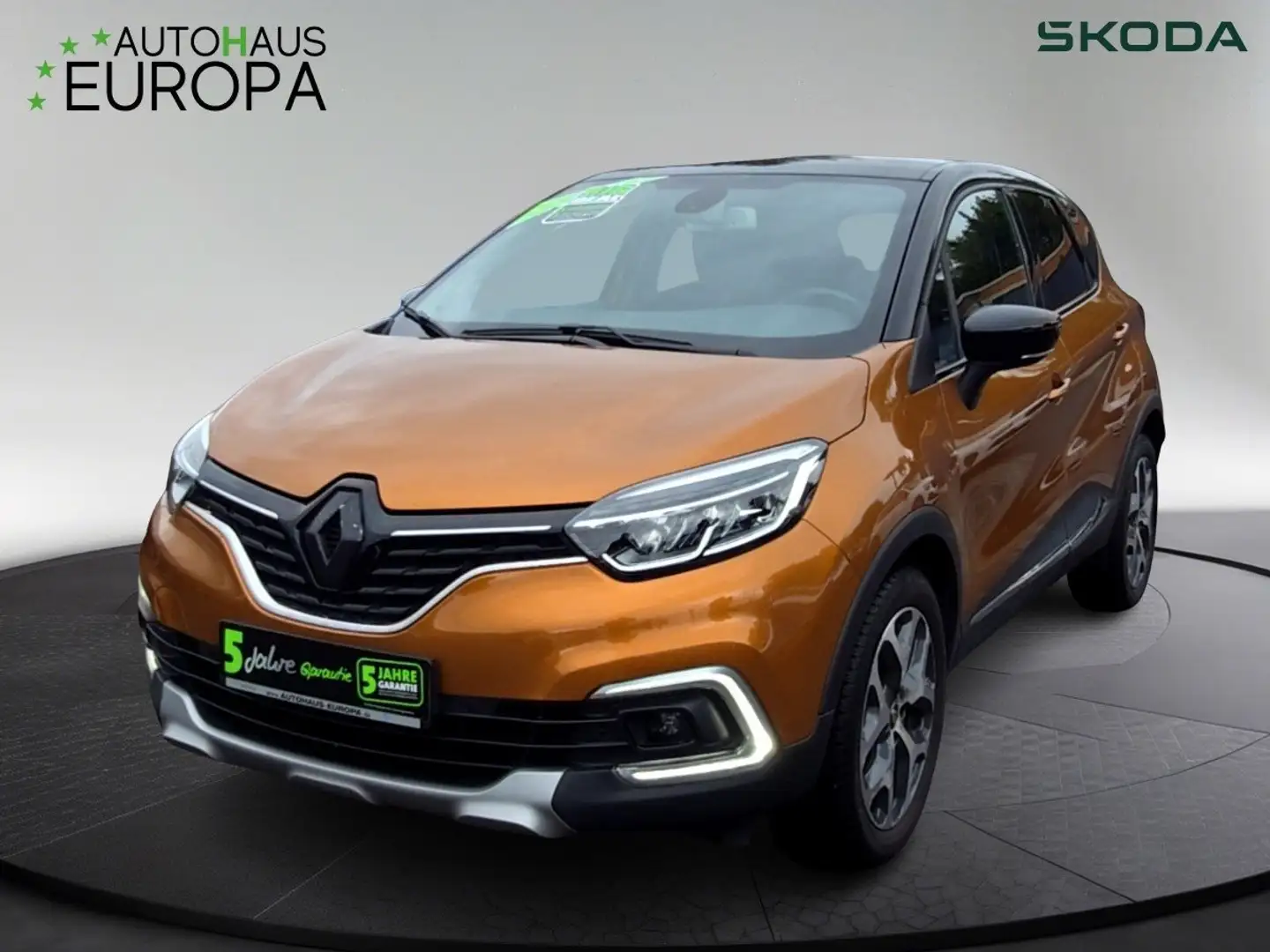 Renault Captur 1.2 TCe Automatik 120 ENERGY Intens Navi Kam Klima Schwarz - 1
