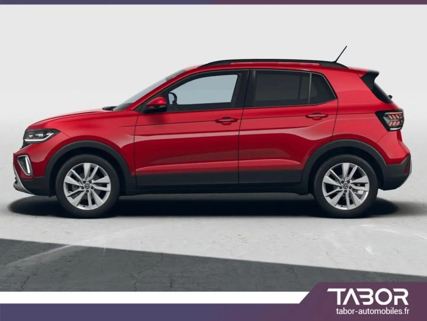 Volkswagen T-Cross 1.0 TSI 115 DSG IQ.Light 17p Rouge - 2