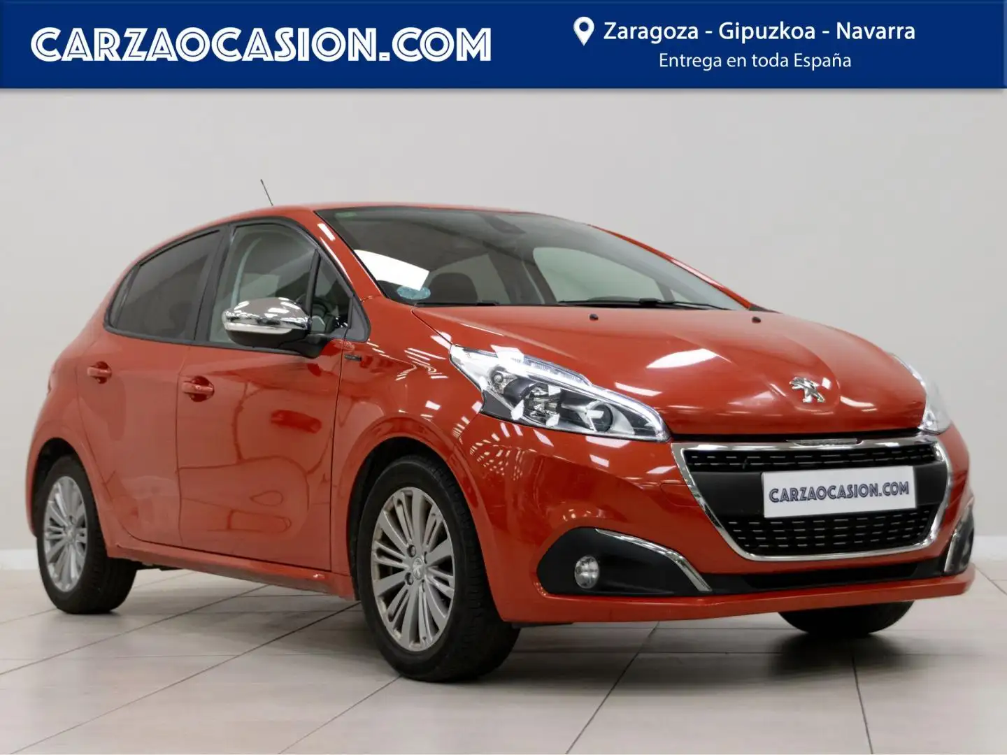 Peugeot 208 1.2 PureTech S&S Signature 82 Naranja - 1