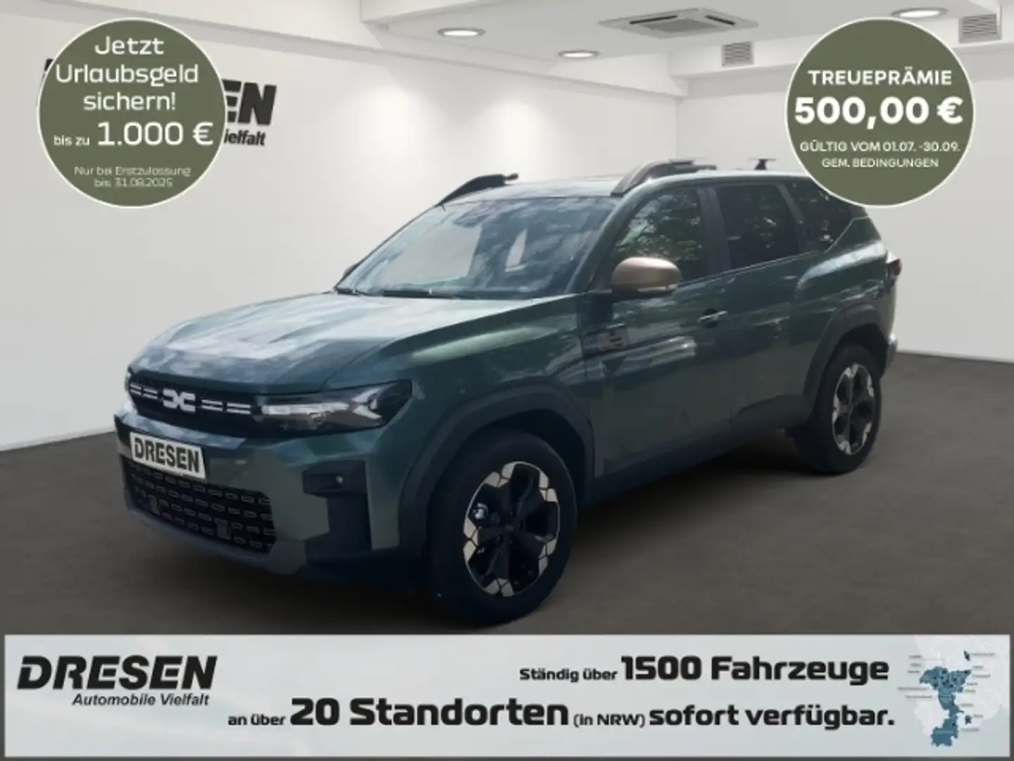 Dacia Bigster Extreme Mild Hybrid 130 4x4 LED*Kamera*Sitzheizung Vert - 1