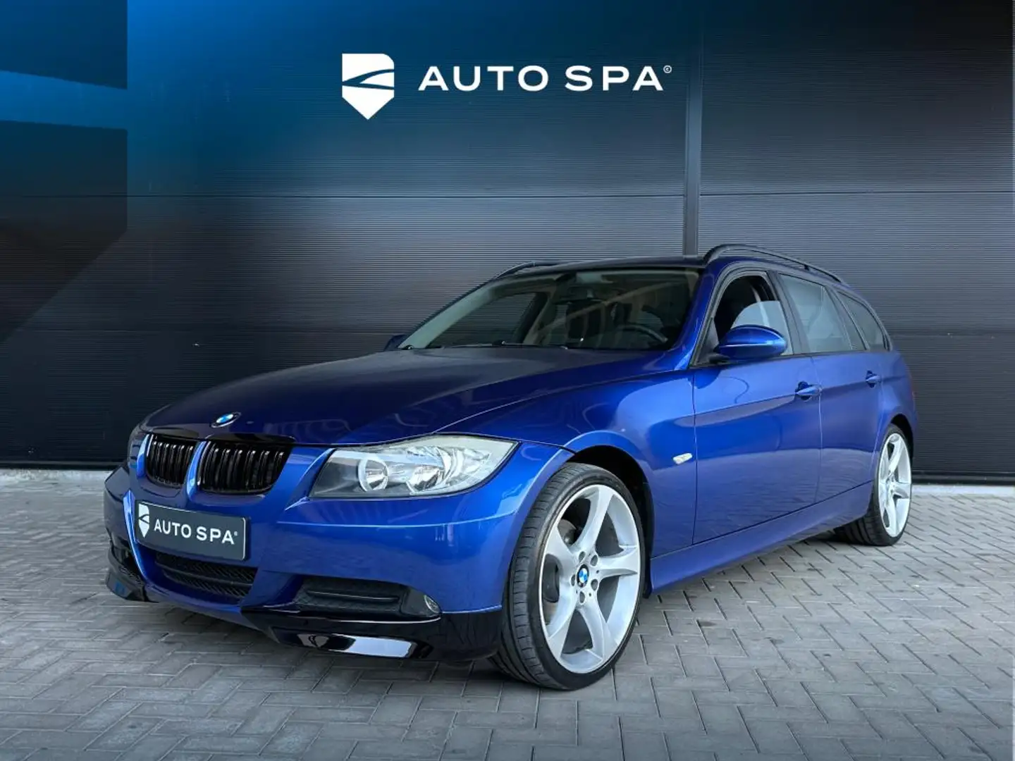 BMW 318 3 Serie 318i M-Sport Touring YOUNGTIMER Clima Airc Blauw - 1