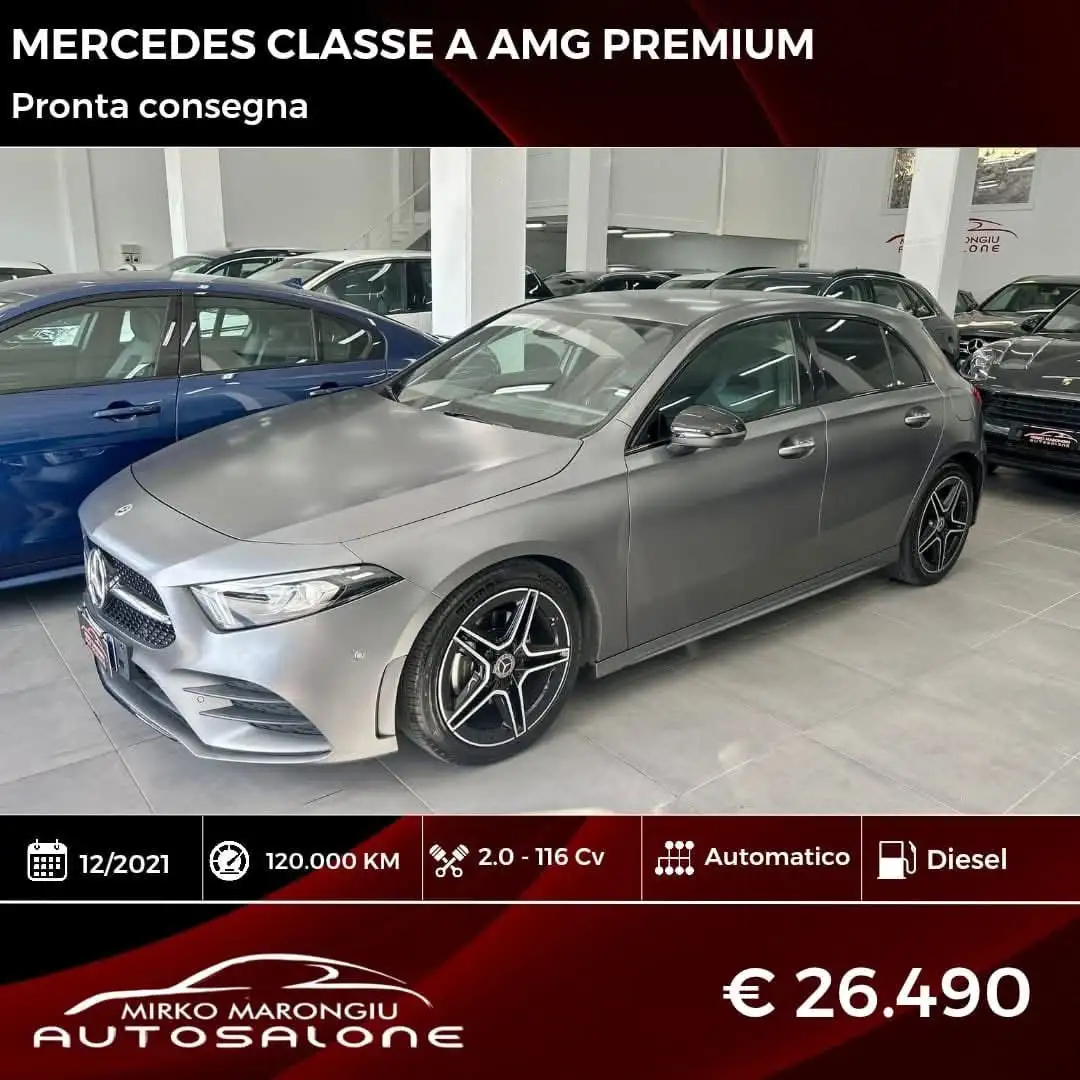 Mercedes-Benz A 180 A 180 d Premium Night edition Plus auto Gris - 1
